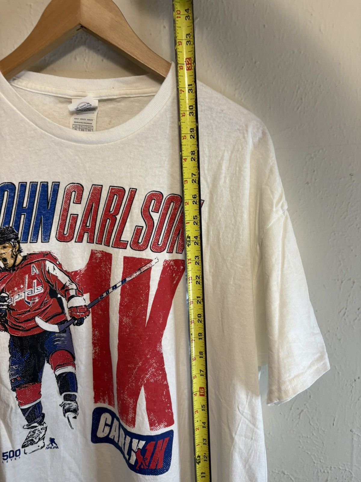 Other VTG John Carlson Washington Capitals white hockey size XL Size US XL / EU 56 / 4 - 4 Thumbnail