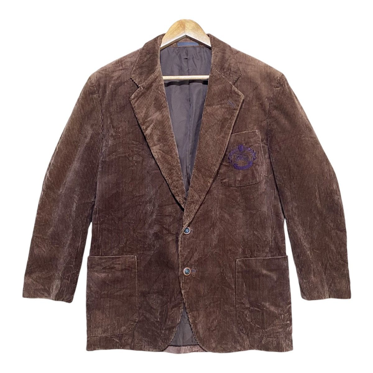 Burberry Burberrys Corduroi Blazer Jacket Size US M / EU 48-50 / 2 - 1 Thumbnail