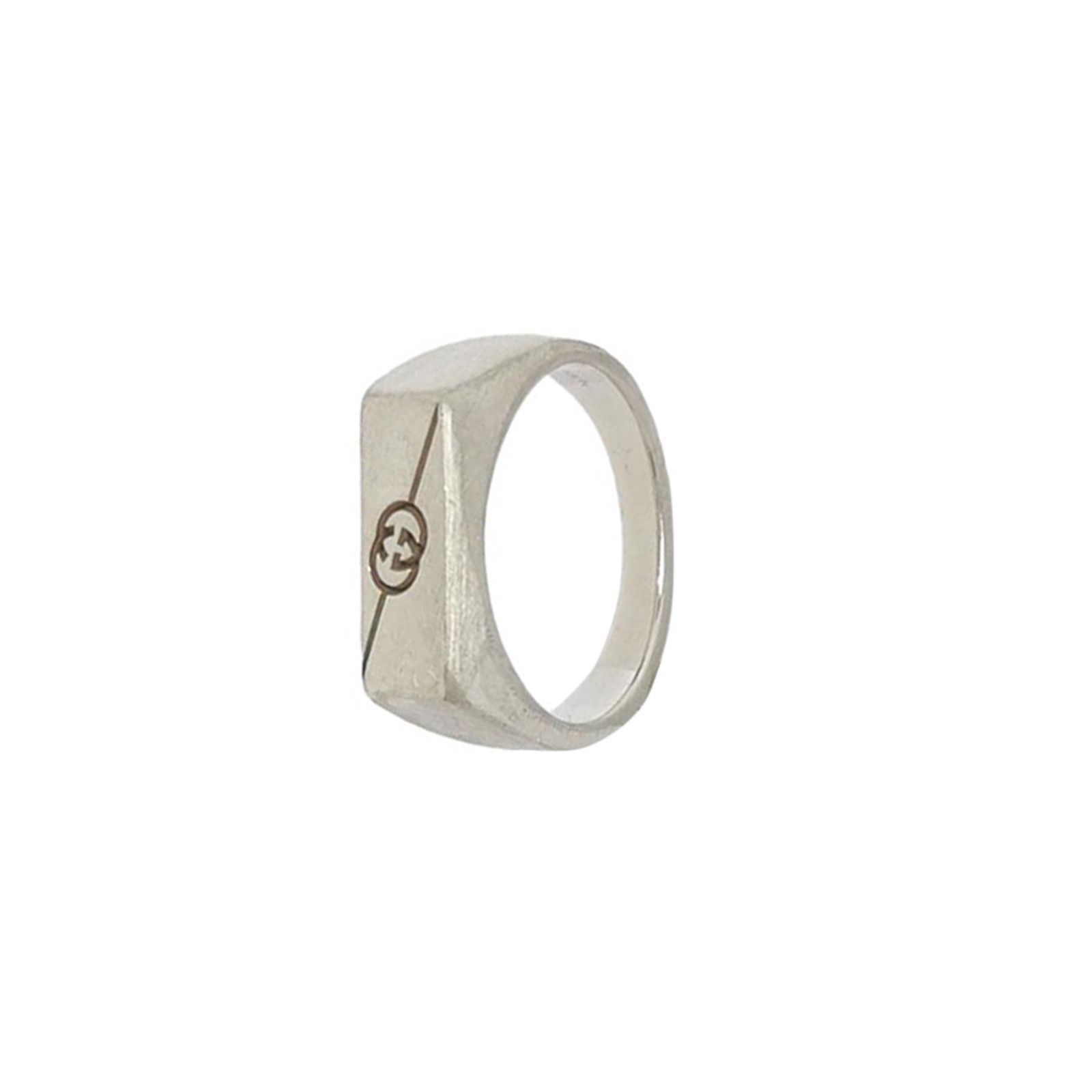 Gucci Gucci S925 Interlocking G Ring Size 22 -z2505 Size ONE SIZE - 1 Thumbnail