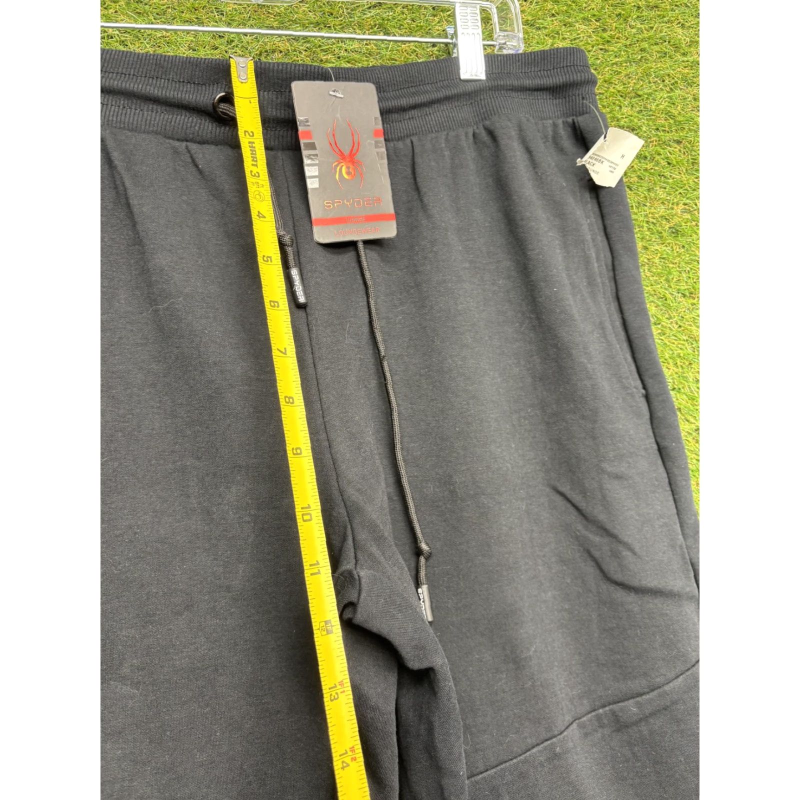 Spyder Spyder Mens Large Black Knit Lounge Pants Drawstring Joggers Loungewear Size US 33 - 6 Thumbnail