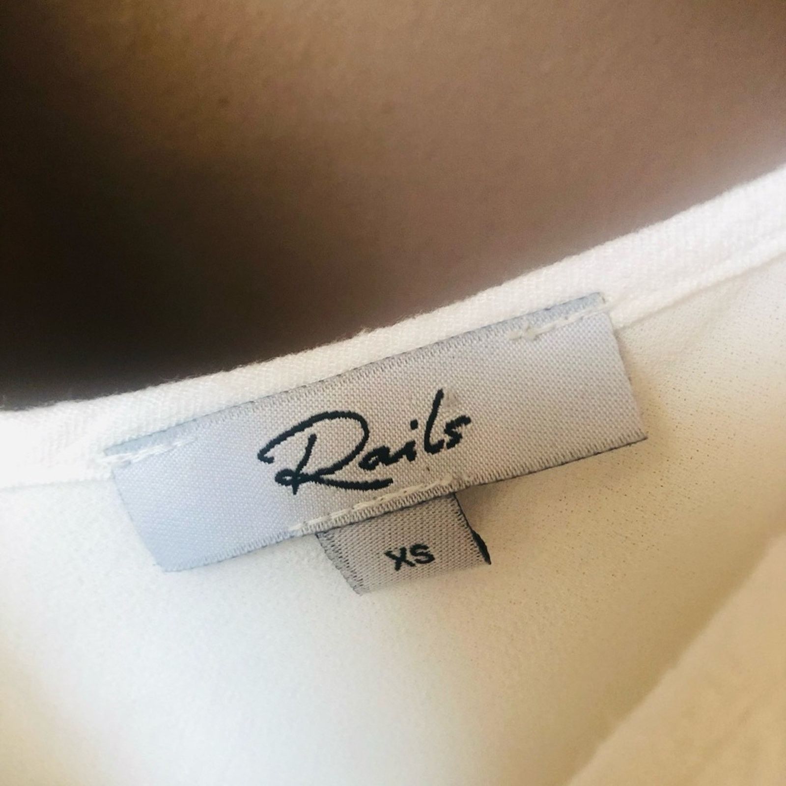 Rails White dress Button front by rails Size XS / US 0-2 / IT 36-38 - 2 Thumbnail