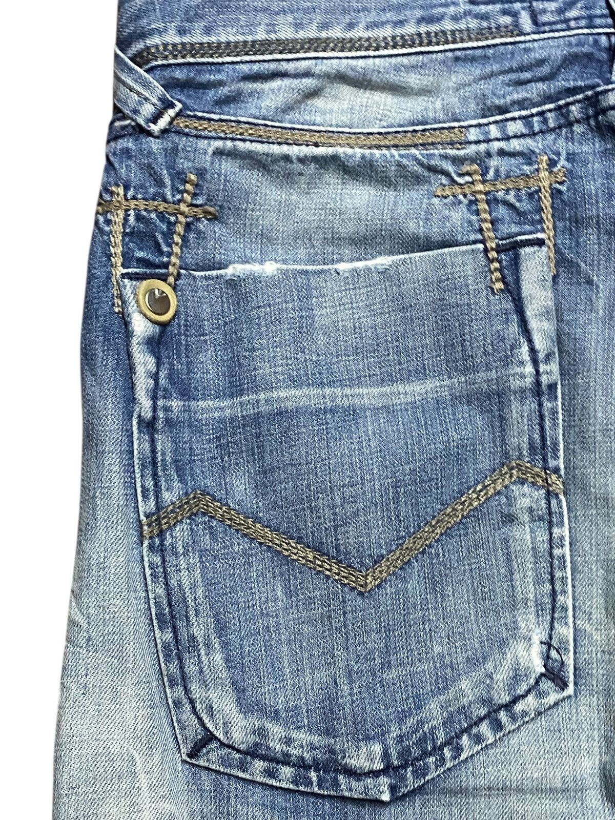 If Six Was Nine Streetwear Y2K Energy Faded Wash Seditionary Loose Jeans Size US 30 / EU 46 - 13 Thumbnail
