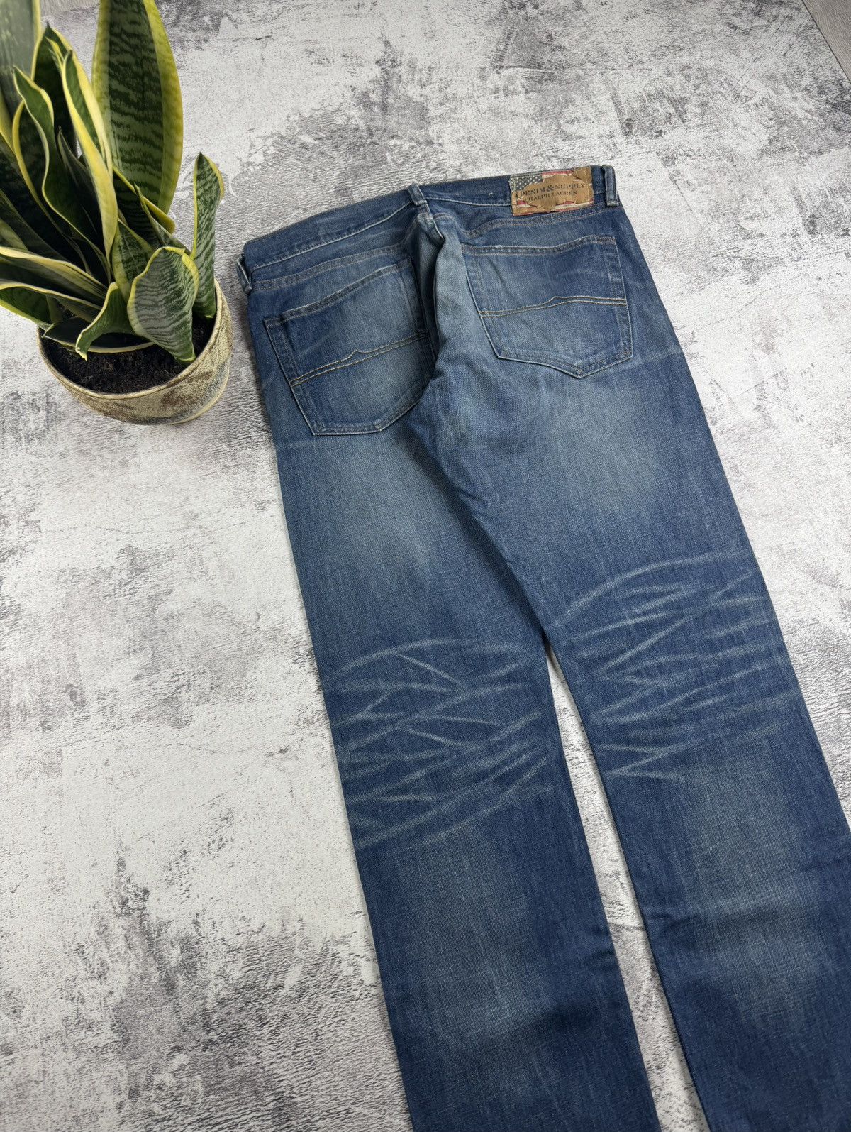 Denim & Supply Ralph Lauren Vintage Denim & Supply 36/32 Ralph Slim Jeans Pants Trousers Size US 36 / EU 52 - 5 Thumbnail
