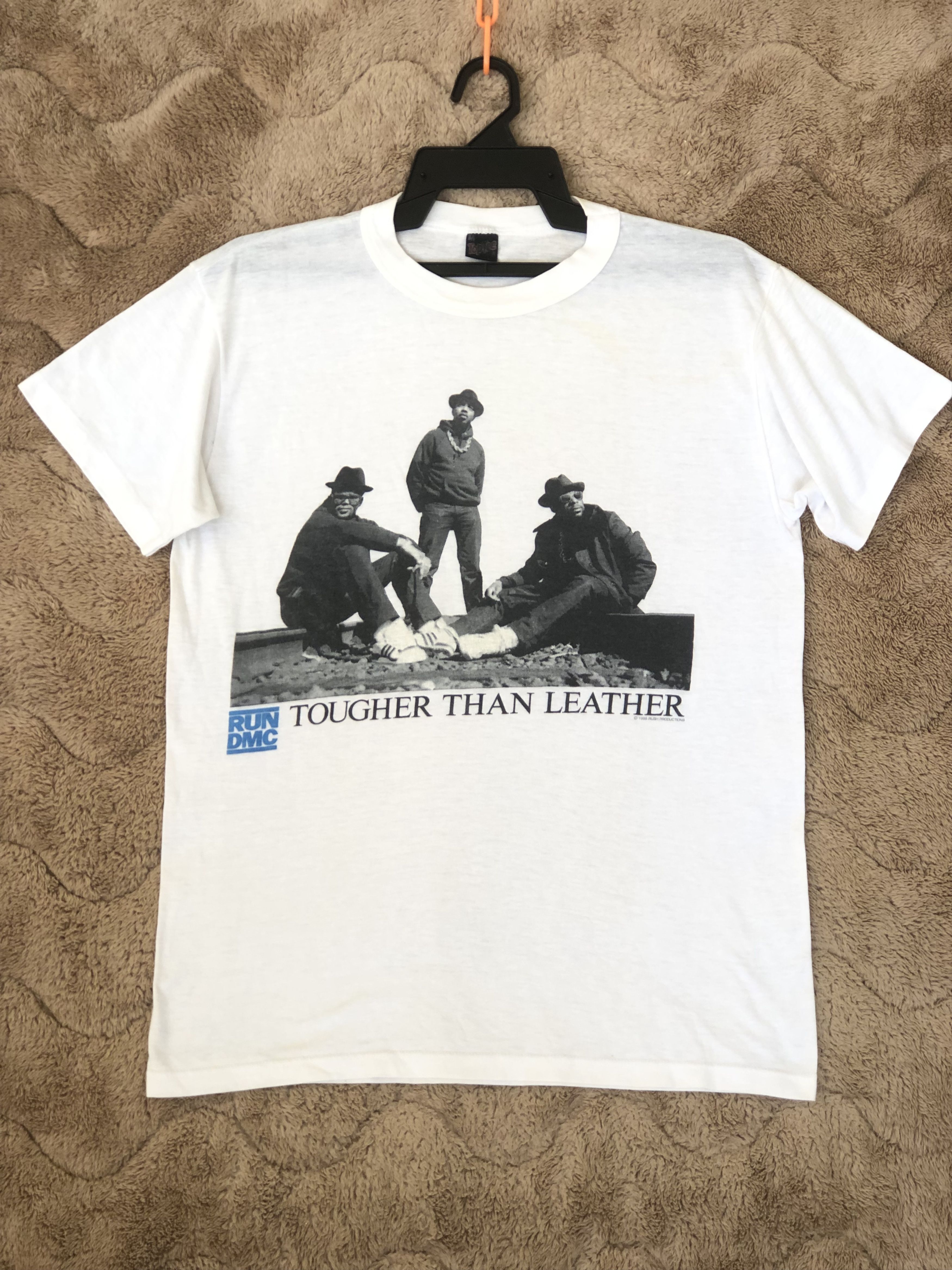 Rap Tees Vintage 80s RUN DMC Hip Hop Band Tee Size US M / EU 48-50 / 2 - 2 Thumbnail