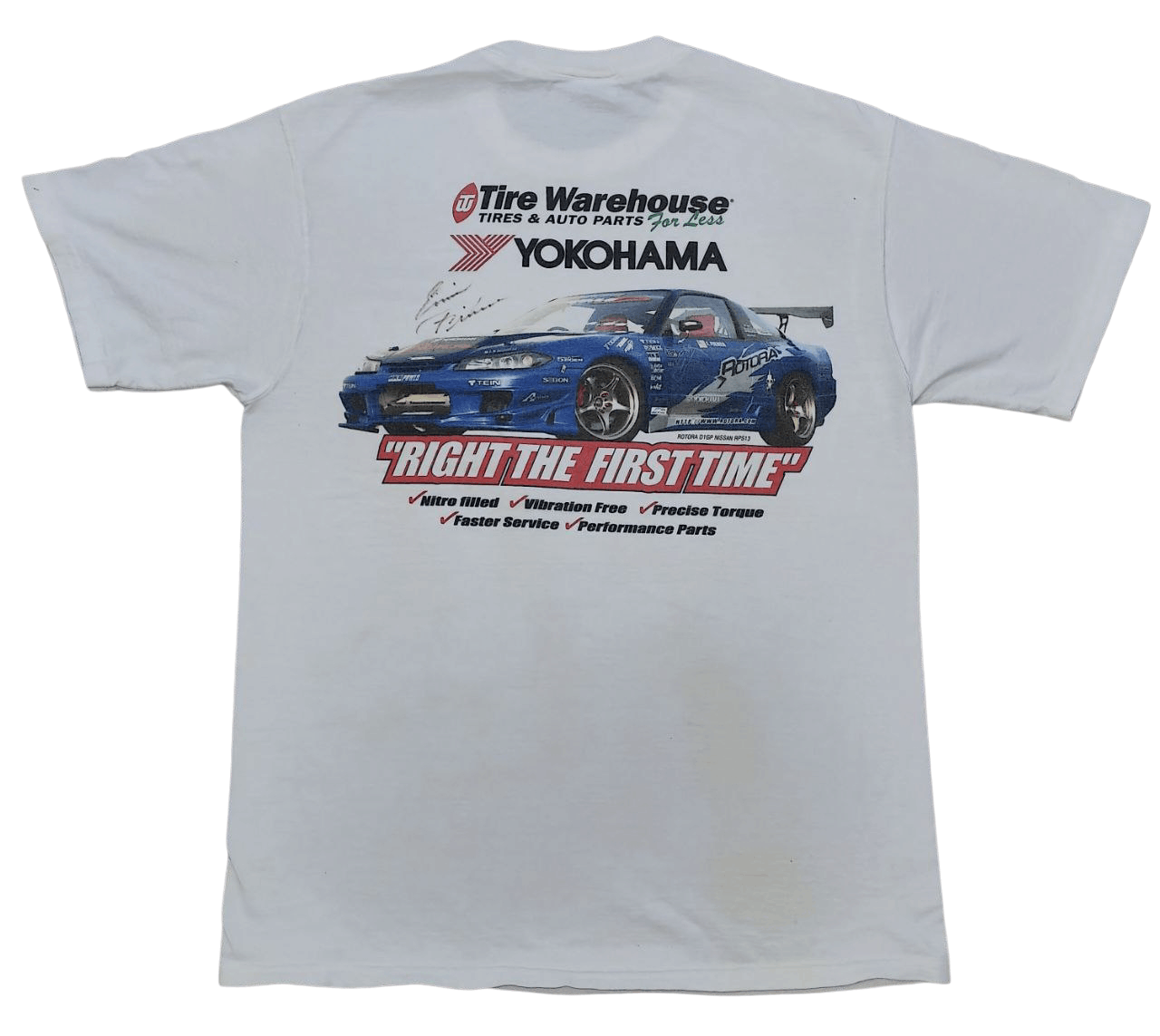 NASCAR Vintage Nissan RPS13 Yokohama T Size US M / EU 48-50 / 2 - 1 Thumbnail