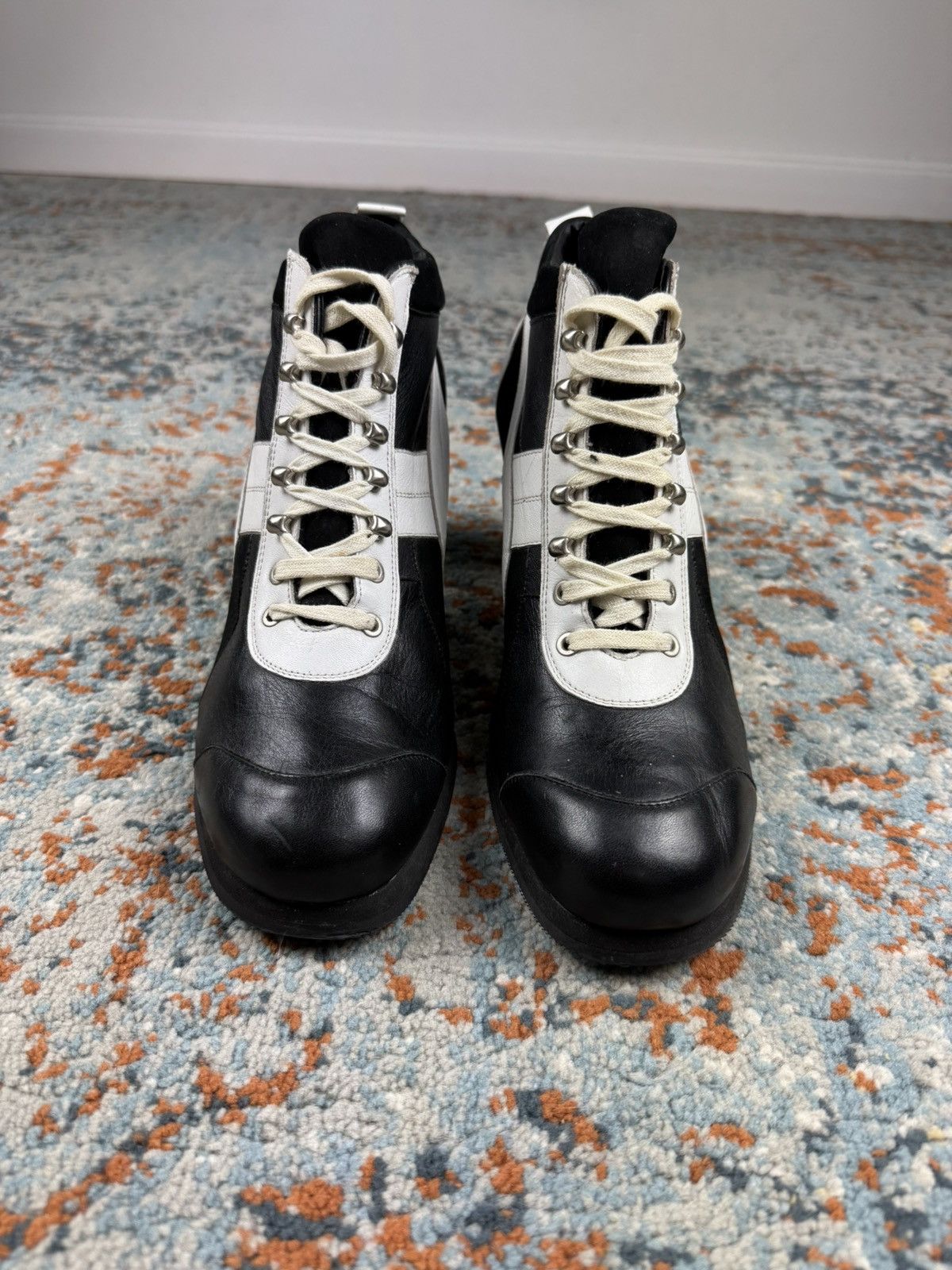 Puma 💥 GRAIL Rare vintage 90s Puma ankle boots heels avant garde Size US 9 / IT 39 - 4 Thumbnail