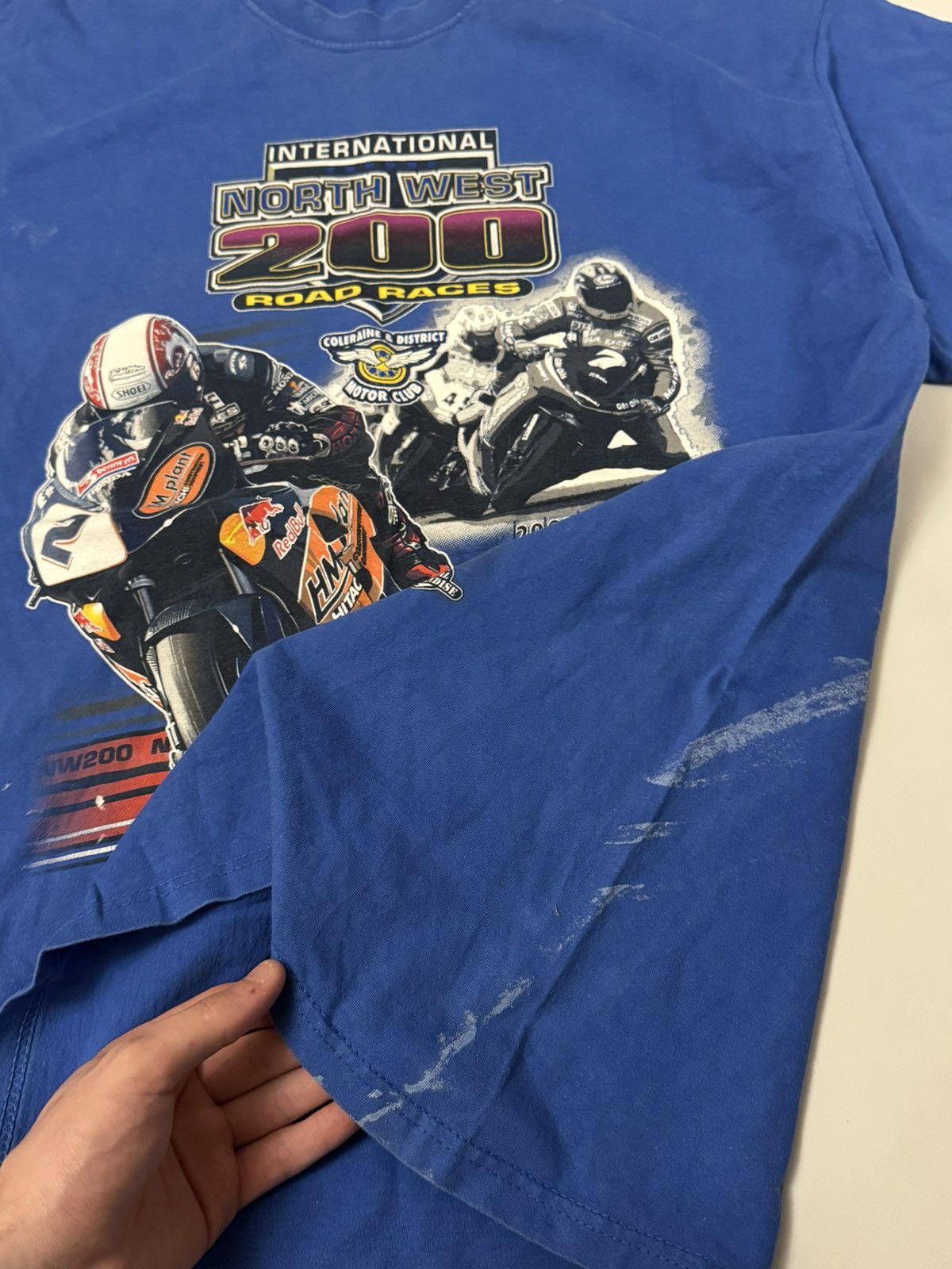 Vintage Vintage Motorcycle NW Road Races 2005 Tee Size US L / EU 52-54 / 3 - 4 Thumbnail