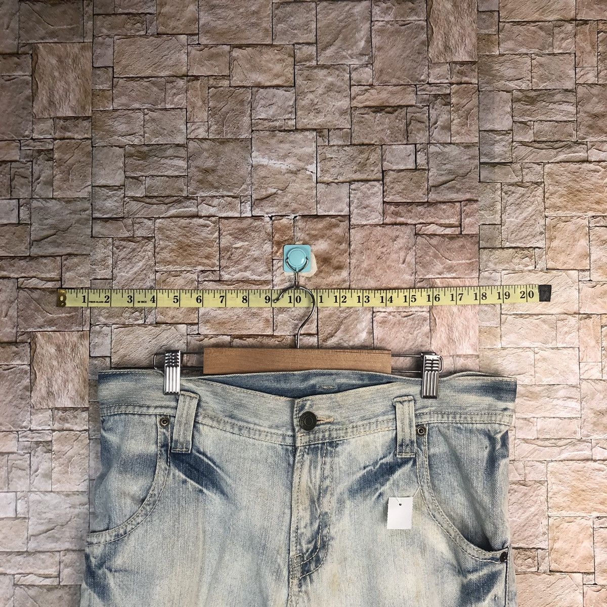 Beams Plus BeamsBoy Blue Distressed Denim Pants #A51 Size US 34 / EU 50 - 4 Thumbnail