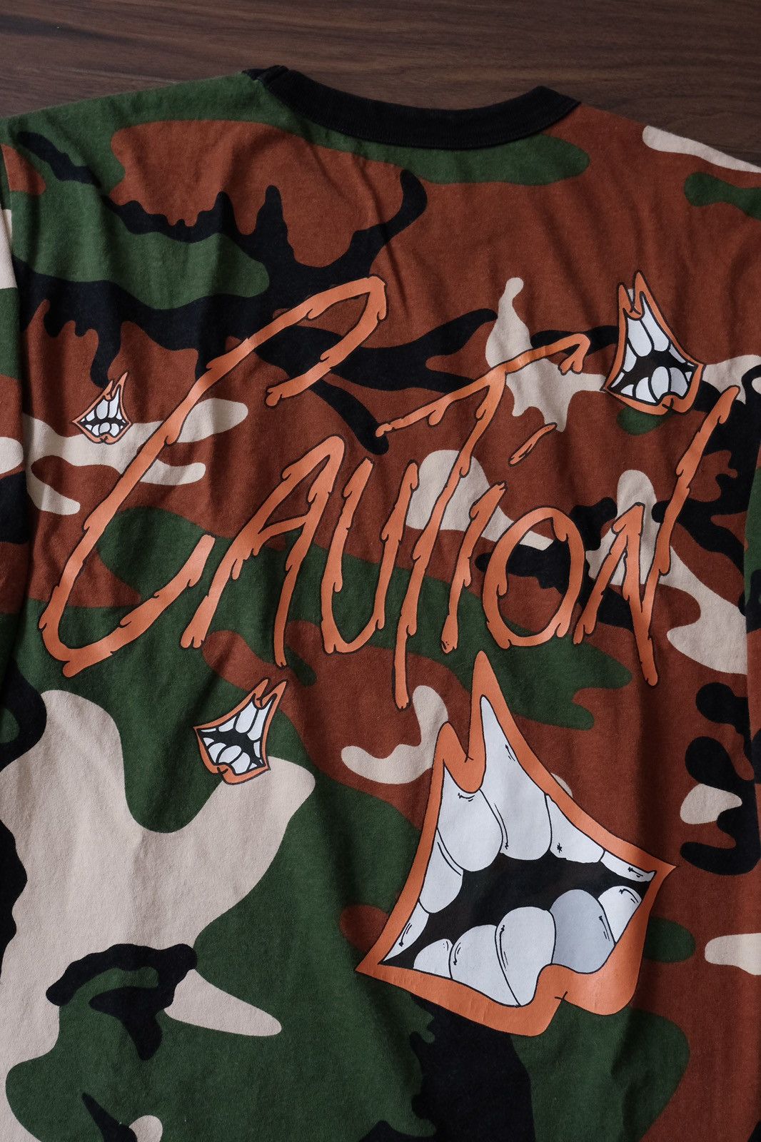 Chrome Hearts Chrome Hearts Matty Boy Camo Caution Long Sleeve Size Large Size US L / EU 52-54 / 3 - 4 Thumbnail