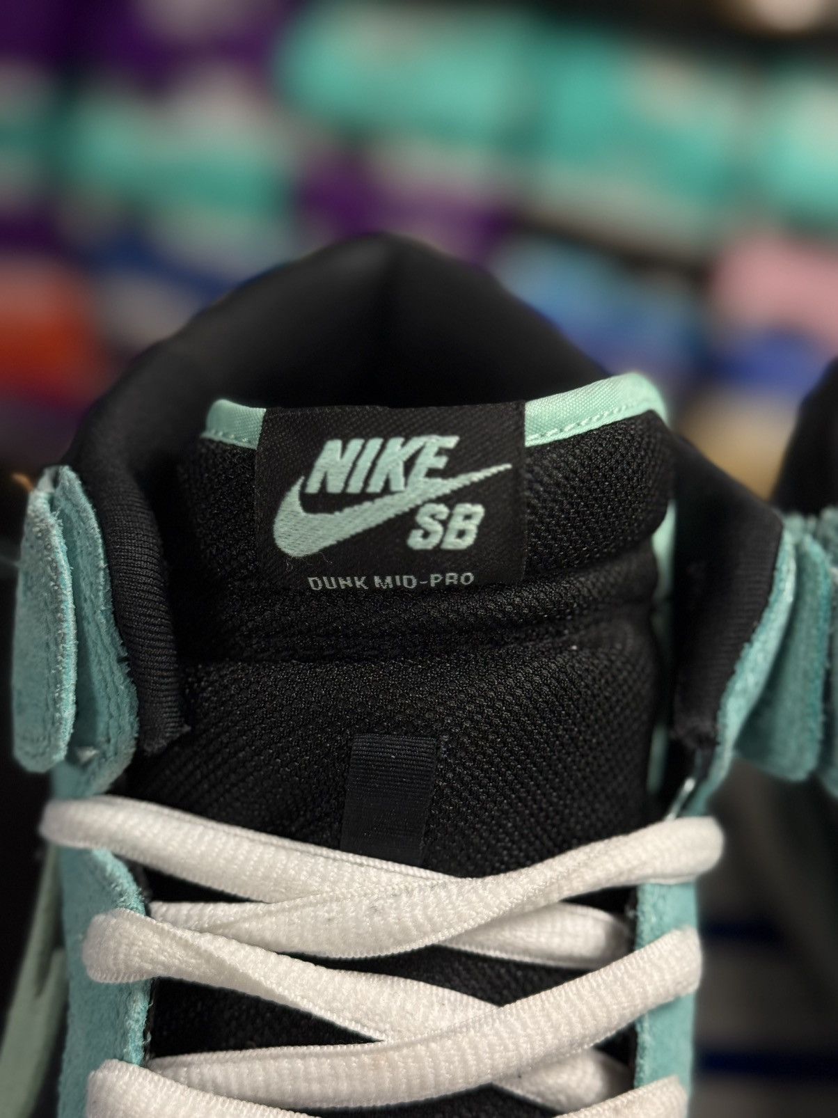 Nike Size 11 - Nike SB Dunk Mid Pro Sea Crystal 314383-033 Size US 11 / EU 44 - 10 Thumbnail