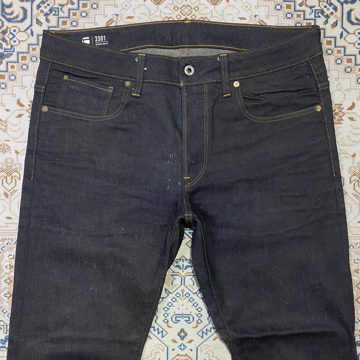 G-Star × Japanese Brand G Star Raw Straight Jeans Size US 30 / EU 46 - 4 Thumbnail