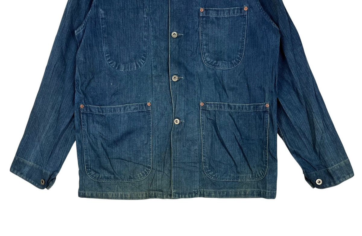 Beams Plus Hard Wear by Beams Chore Denim Jacket Size US L / EU 52-54 / 3 - 4 Thumbnail