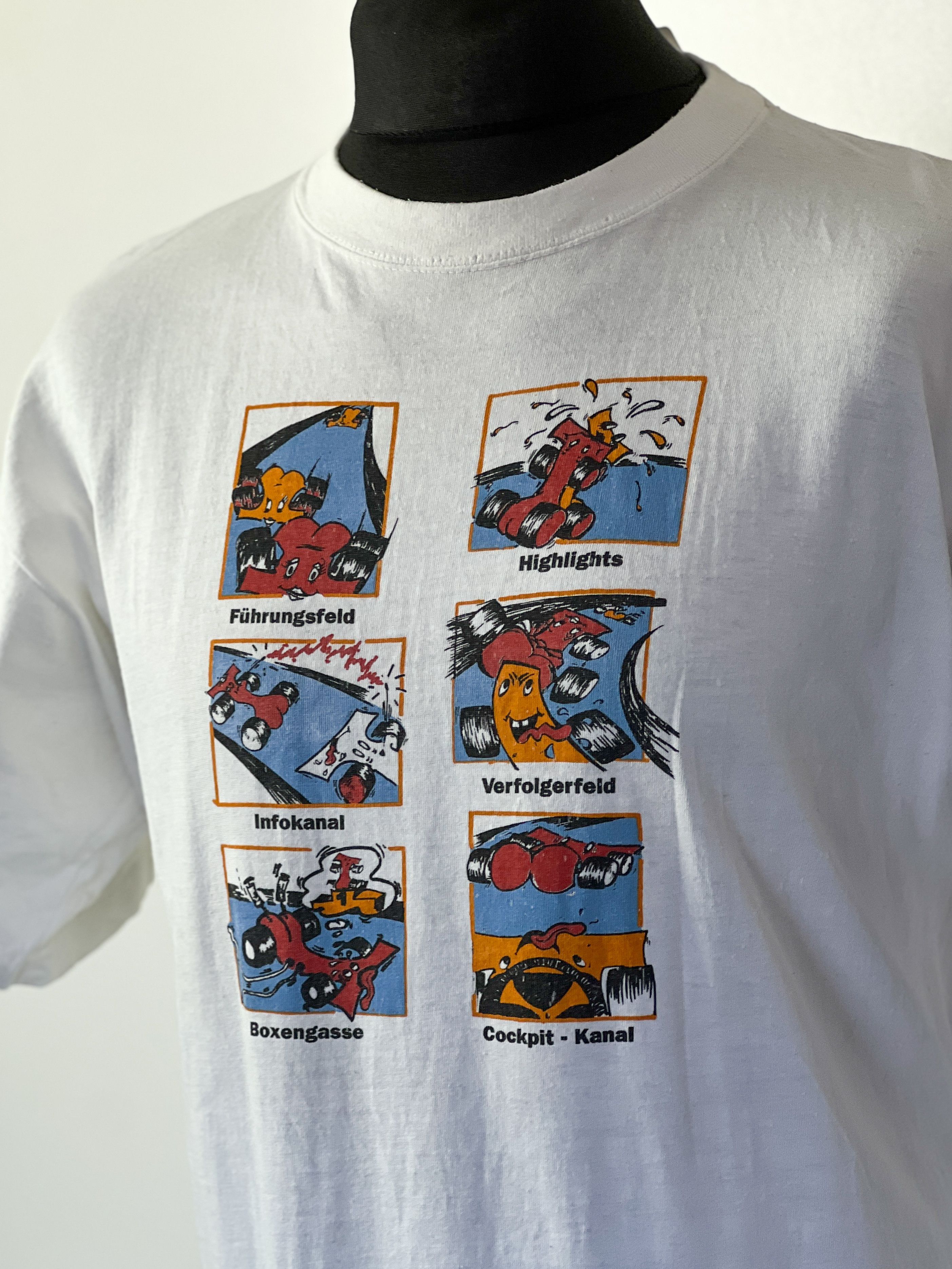 Formula 1 Superior x Premiere World – Formel1 Multichannel Vintage tee Size US XL / EU 56 / 4 - 7 Thumbnail