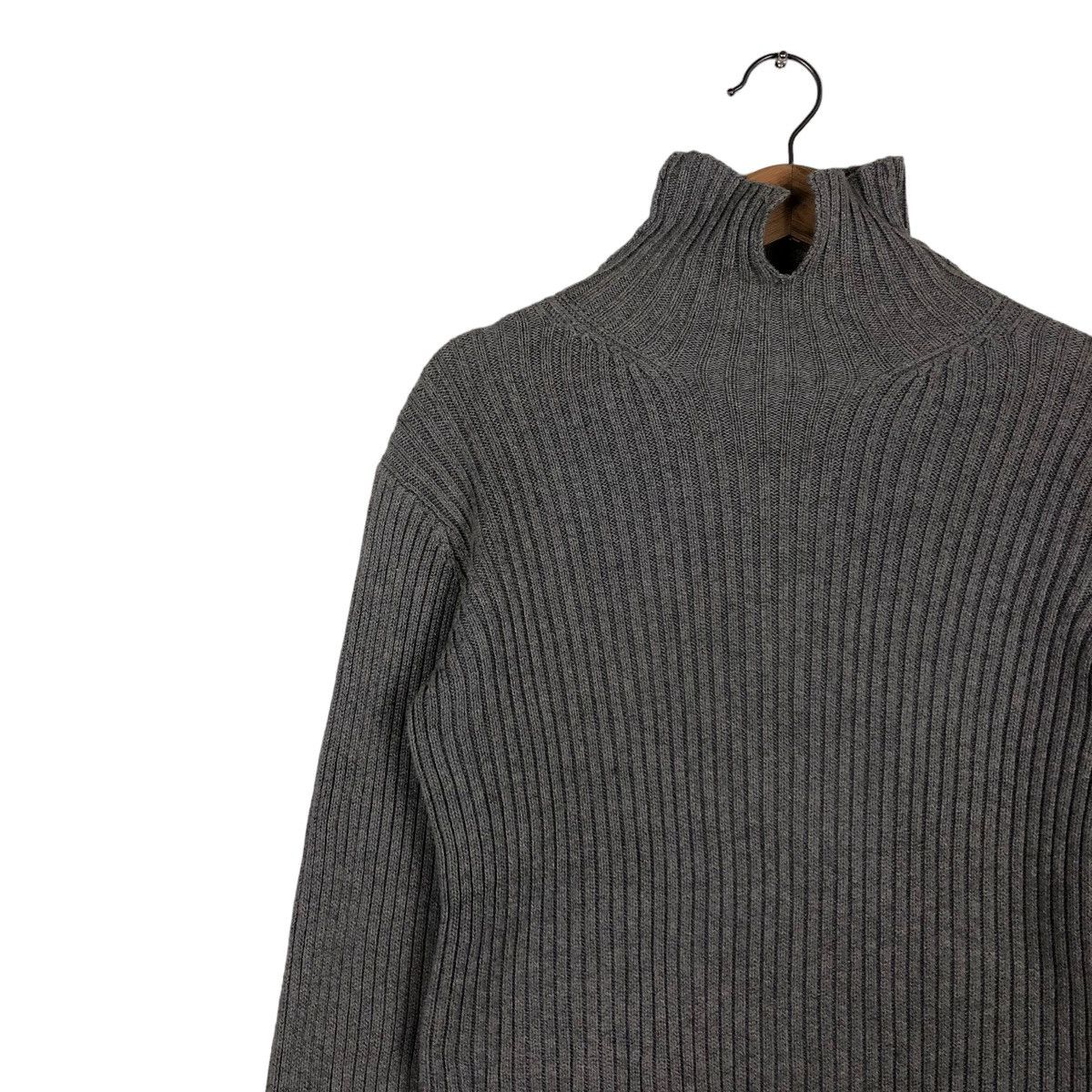 Yohji Yamamoto 🔥TURTLE NECK KNIT SWEATSHIRT Y’S YOHJI YAMAMOTO Size US M / EU 48-50 / 2 - 4 Thumbnail