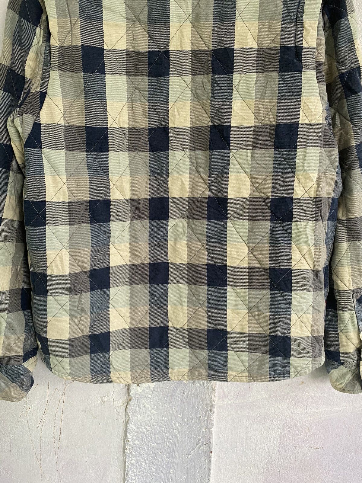 Levi's Levis Blue Plaid Sherpa Lined Trucker Jacket Mens Sz L Size US L / EU 52-54 / 3 - 10 Thumbnail