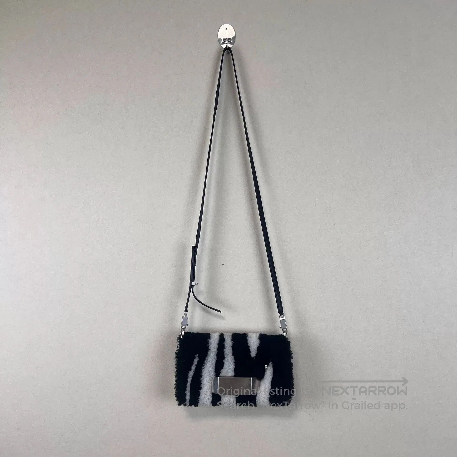 Rick Owens rick owens zebra print shoulder bag. Size ONE SIZE - 2 Thumbnail