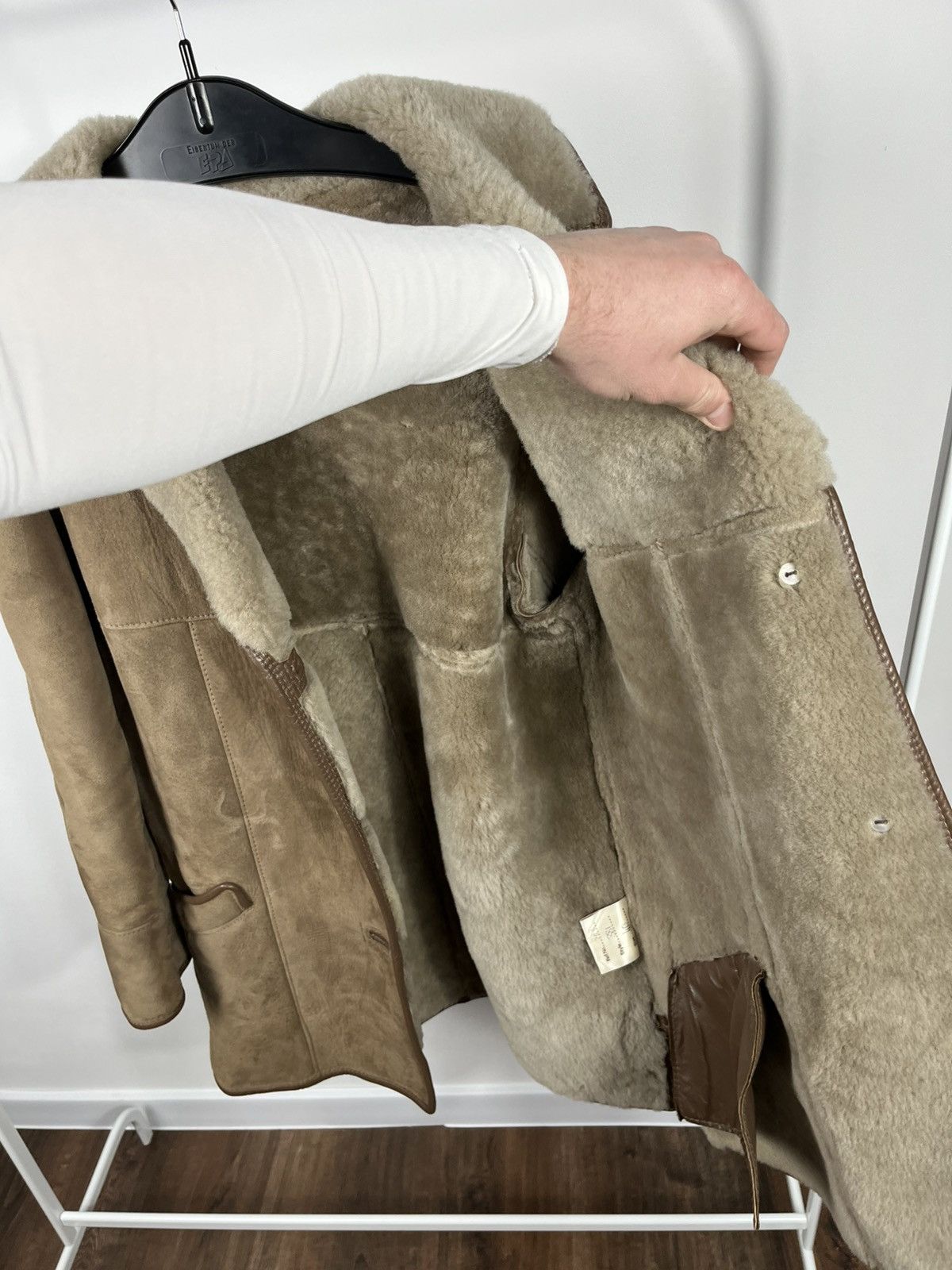 Other Women’s Lambskin Shearling Coat Brown Real Sheepskin size L Size L / US 10 / IT 46 - 8 Thumbnail