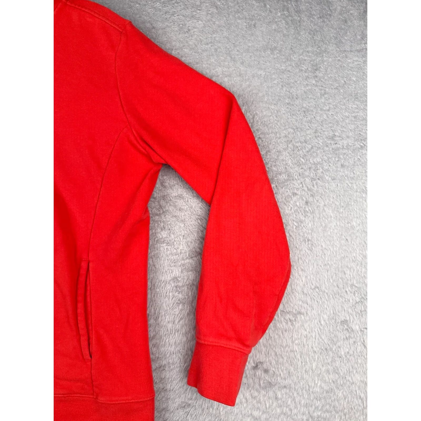 The North Face The North Face Hoodie Women L Coral Pink Pullover Sweatshirt Casual Solid Logo 90s Theme Mens Womens Size L / US 10 / IT 46 - 2 Thumbnail