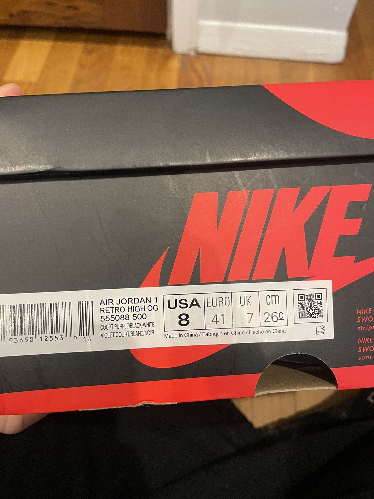 Jordan Brand × Nike Jordan retro 1 OG Size US 8 / EU 41 - 7 Thumbnail