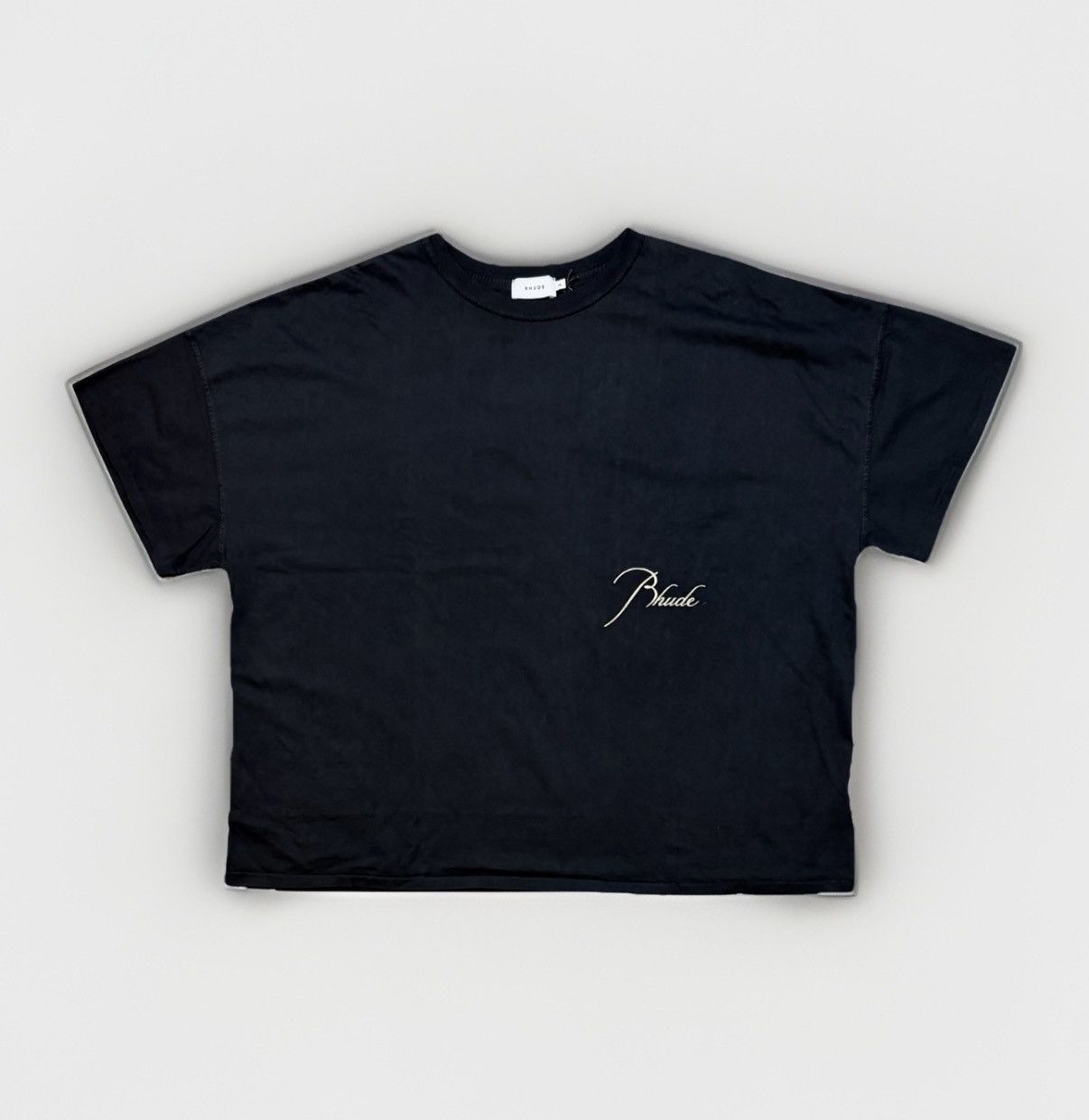 Rhude Rhude Reverse Embroidered Logo Tee Size US XXL / EU 58 / 5 - 1 Thumbnail