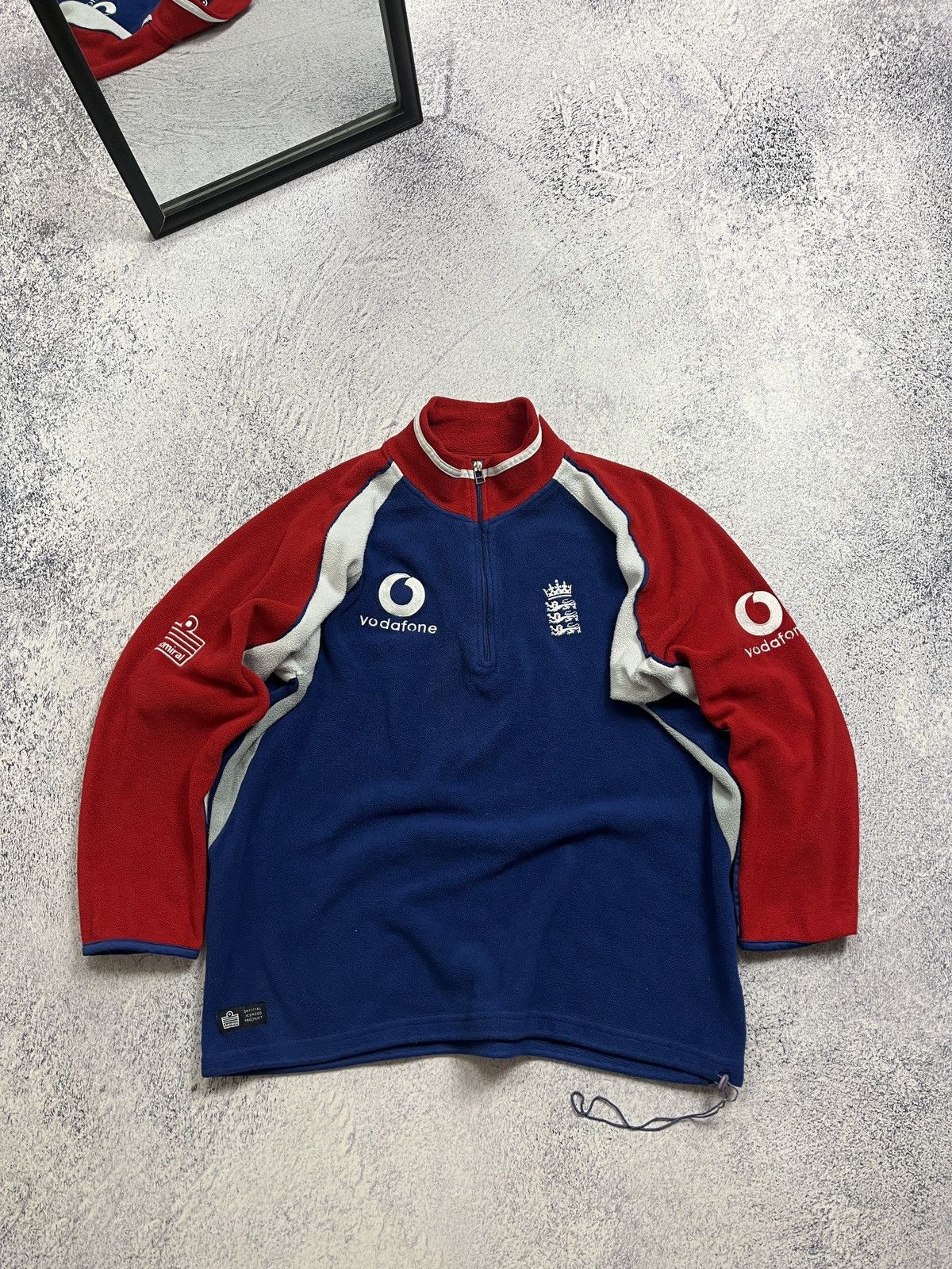 Nike England Cricket 2000’s Admiral Fleece Track Jacket Rare Size US L / EU 52-54 / 3 - 1 Thumbnail