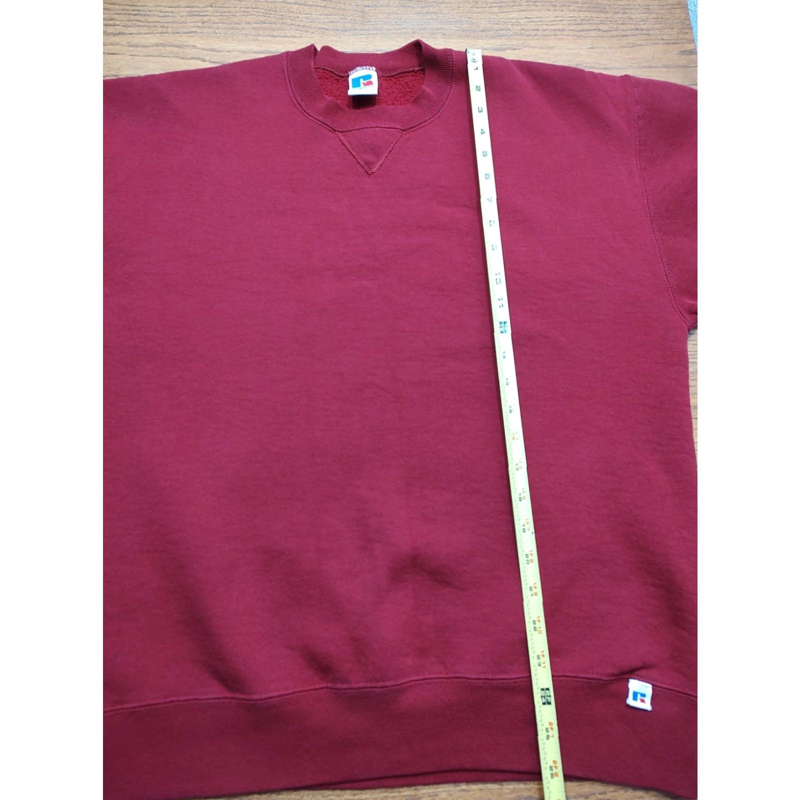 Russell Athletic VINTAGE Russell Athletic Sweatshirt Men L Red USA 90s Pullover Crew Neck Classic Logo Sports/ Gym & Training Size US L / EU 52-54 / 3 - 7 Thumbnail