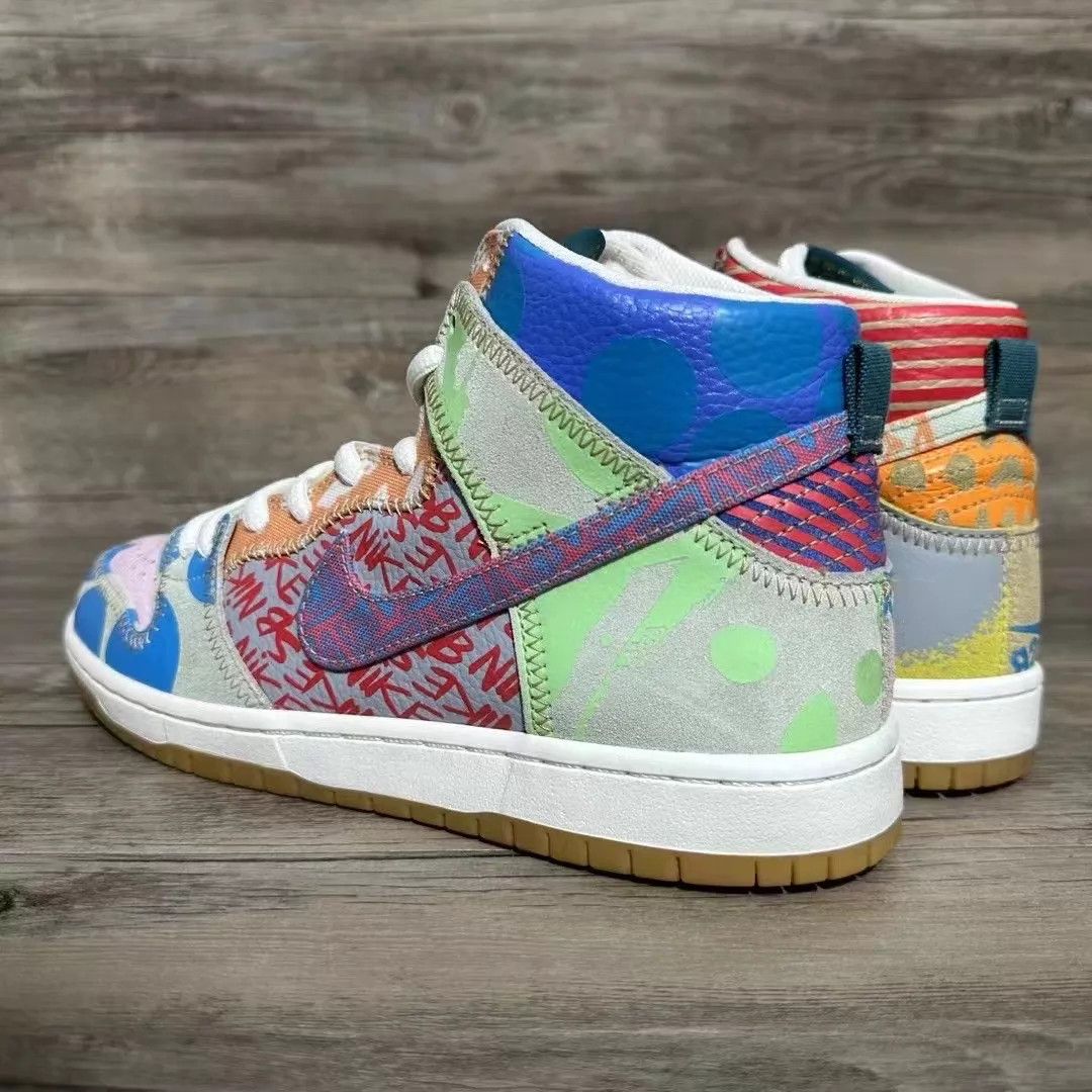 Nike Nike Dunk High SB Graffiti Colorful Panda Size US 10 / EU 43 - 3 Thumbnail