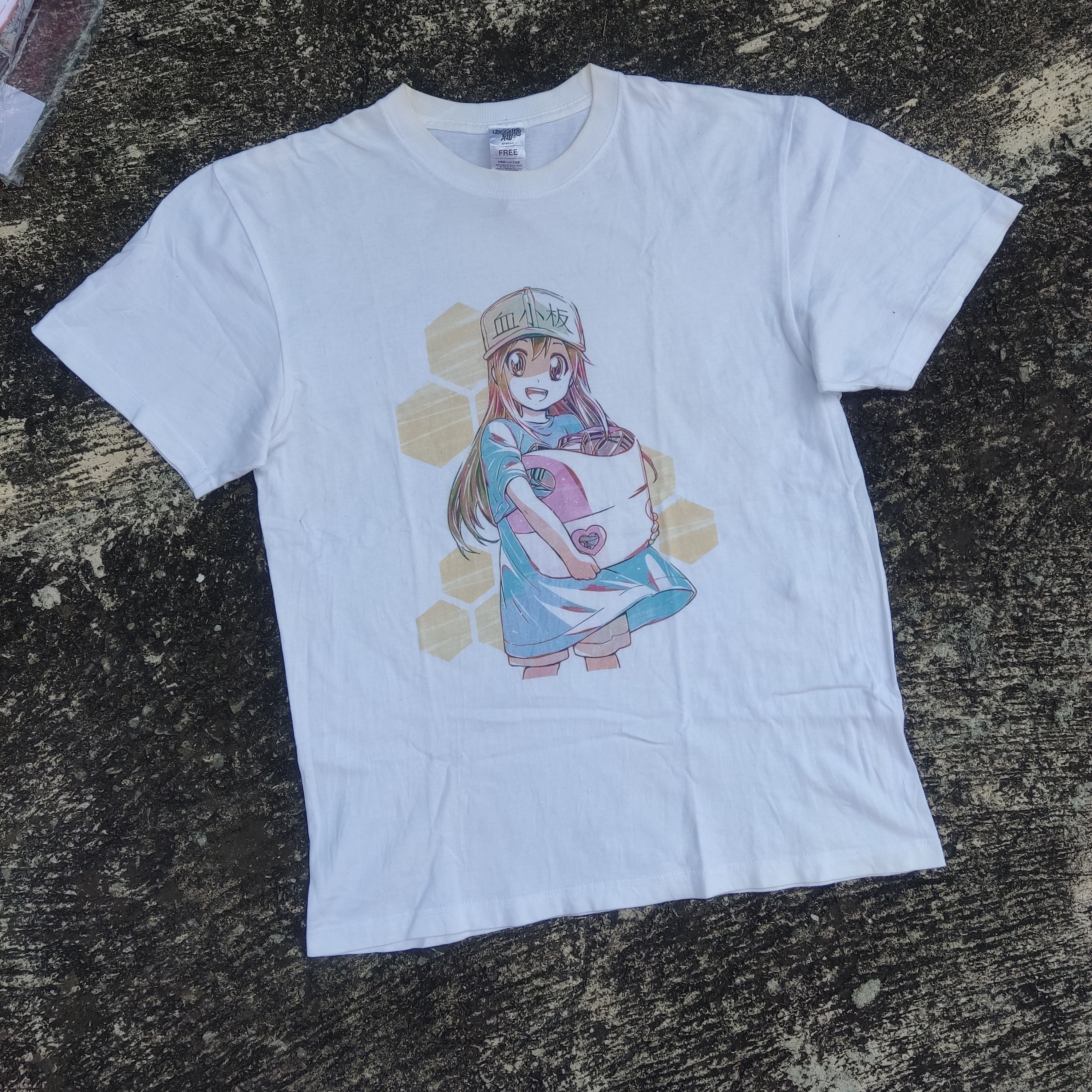 Anime Hataraku Saibou, Cells at work! Anime Platelet Size US L / EU 52-54 / 3 - 2 Thumbnail