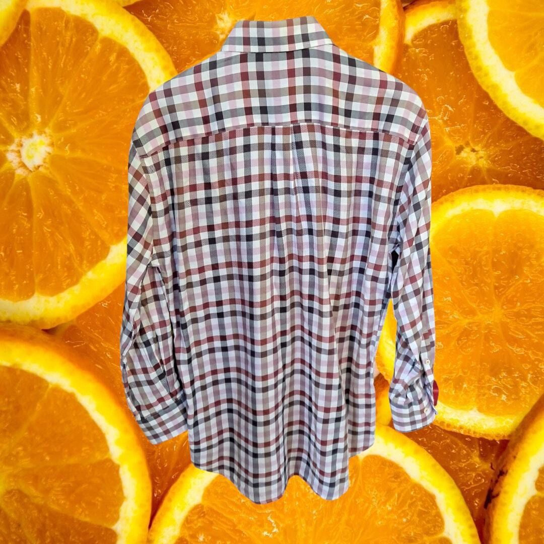 Peter Millar Peter Millar 100% Cotton Plaid Flannel Button Up Shirt Size Size US L / EU 52-54 / 3 - 7 Thumbnail