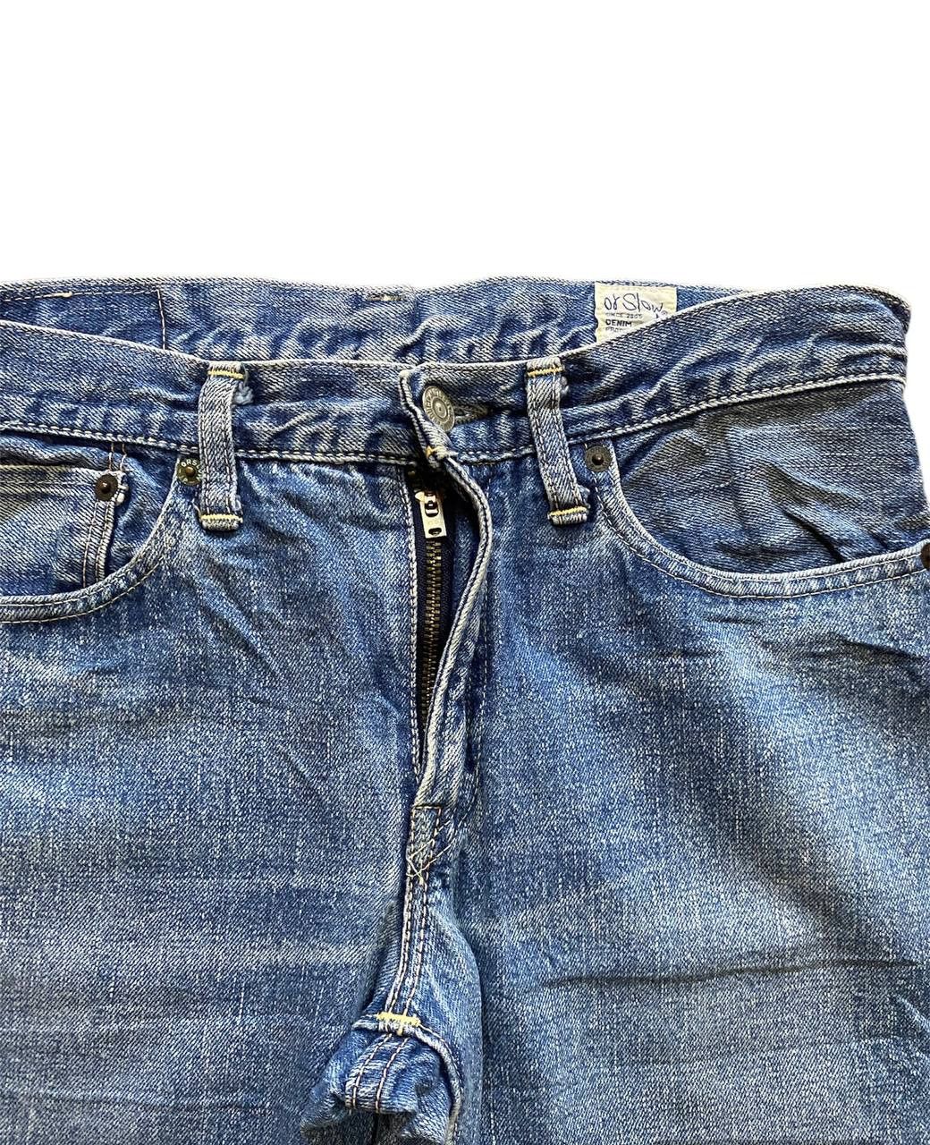 Japanese Brand Orslow 105 Selvedge Japan Denim (Z01) Size US 30 / EU 46 - 4 Thumbnail