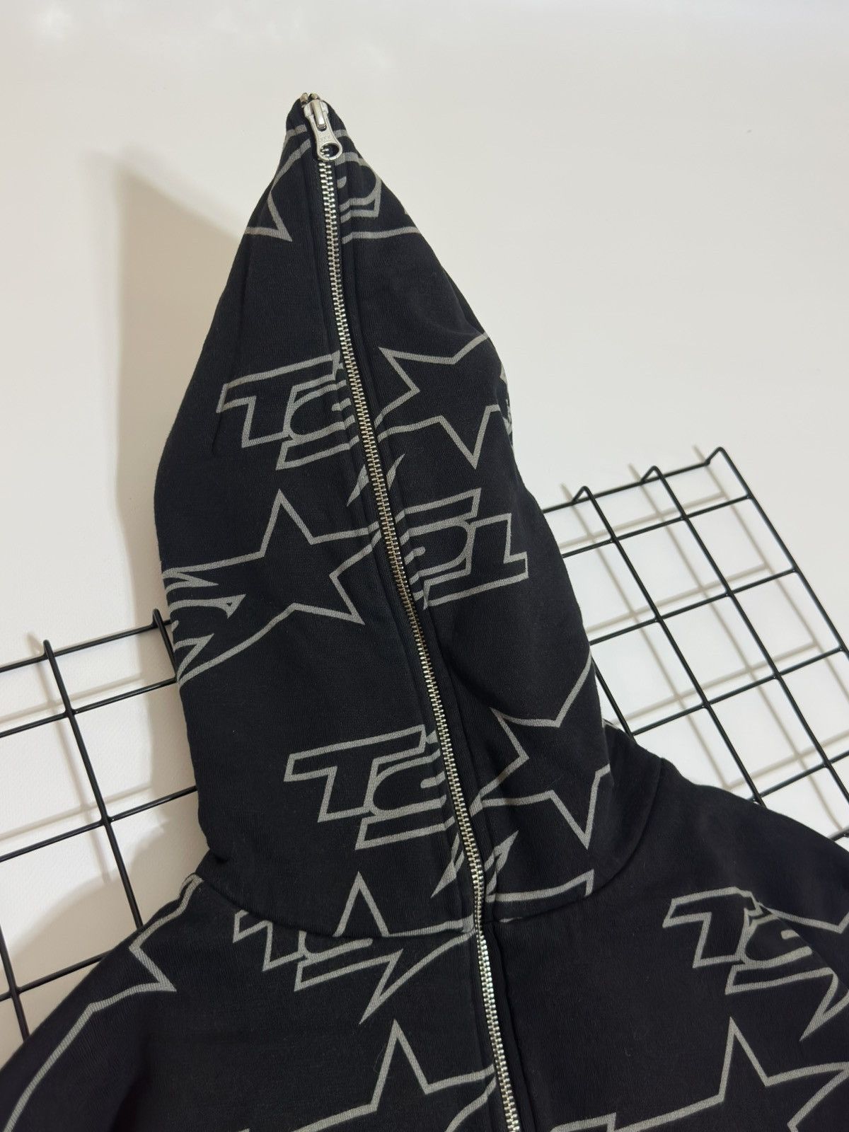 Trapstar London Trapstar London All Over Star Full-Zip Hoodie Black/Grey Size US XS / EU 42 / 0 - 5 Thumbnail