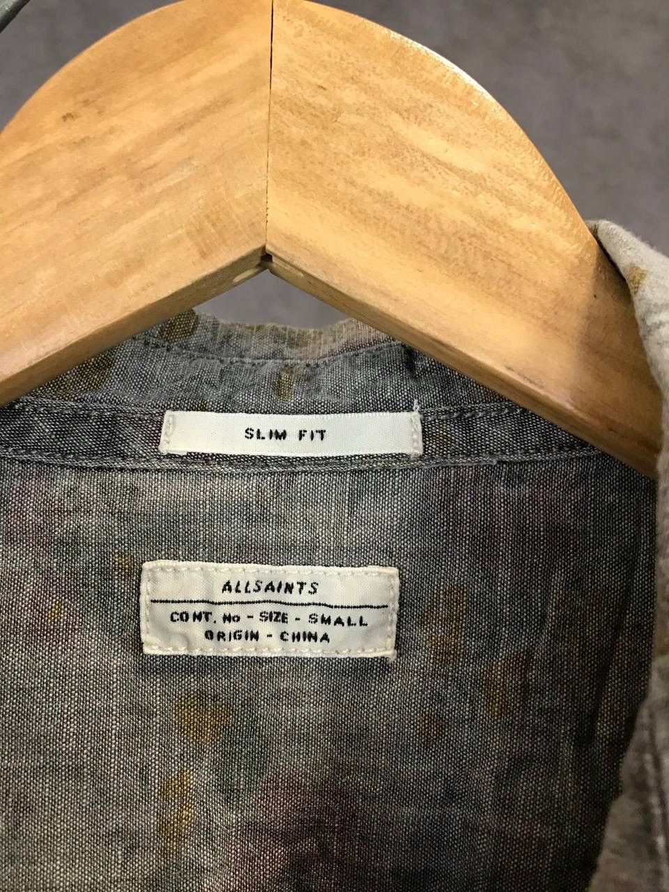 Allsaints Allsaints vintage art crazy shirt Size US S / EU 44-46 / 1 - 4 Thumbnail