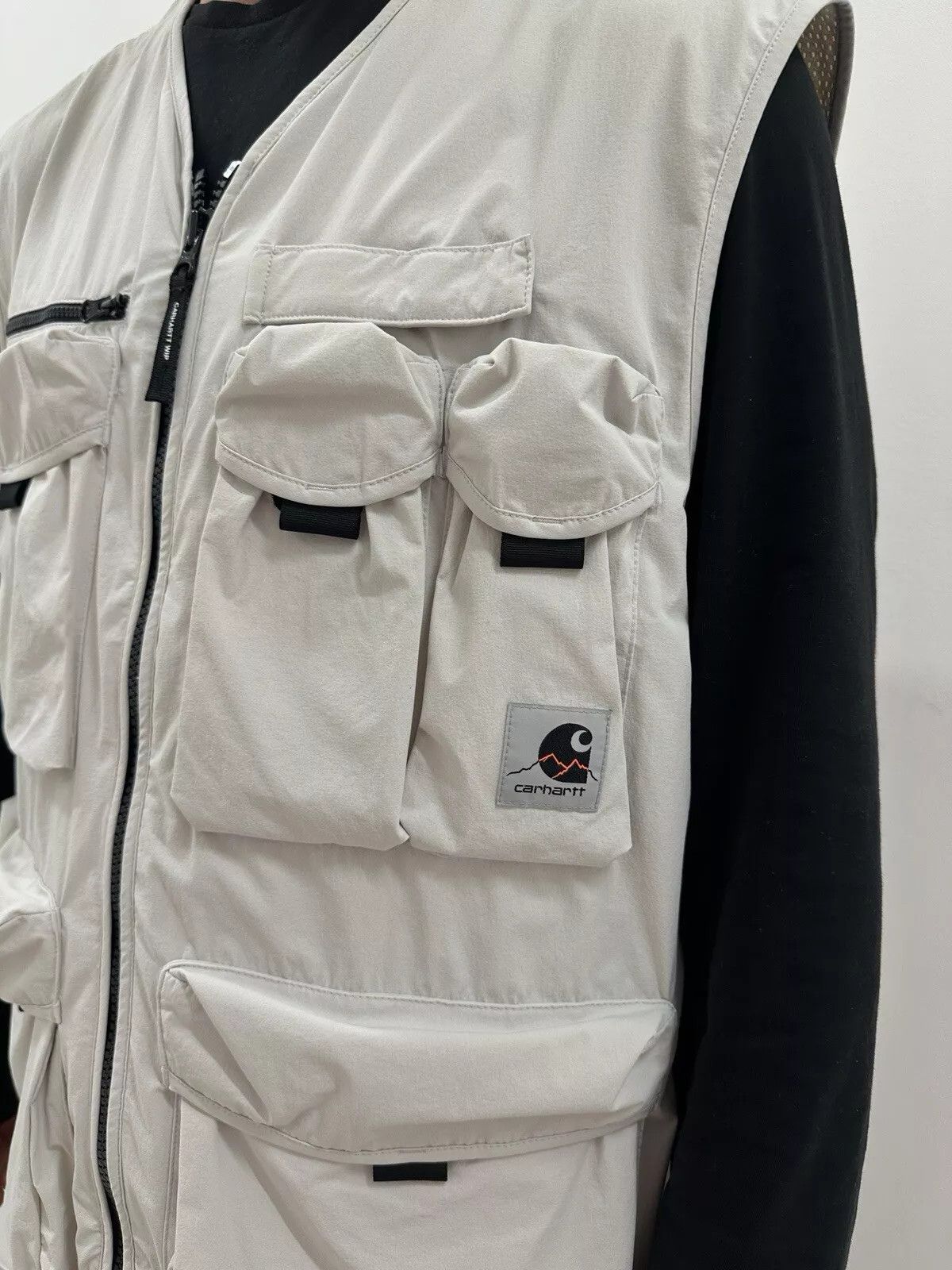 Carhartt Wip Carhartt WIP Hayes Vest White Pebble Mens Size US XL / EU 56 / 4 - 5 Thumbnail