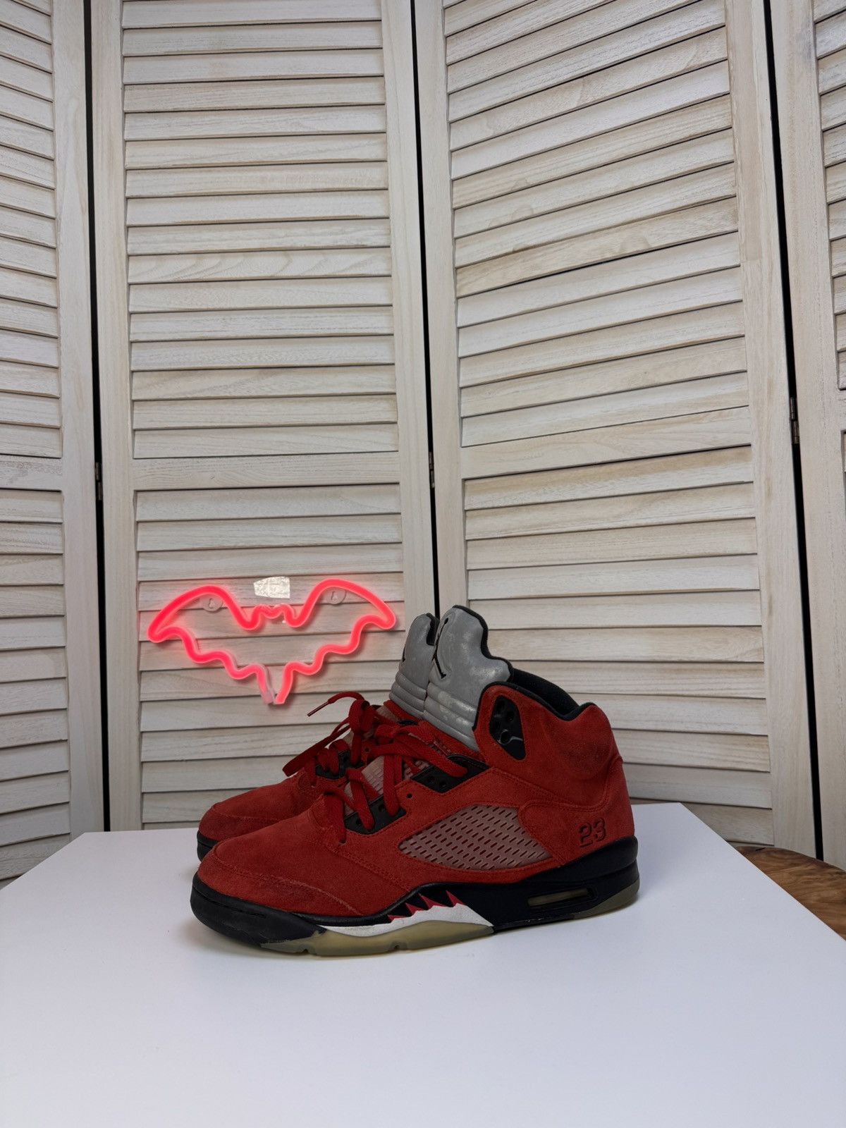 Jordan Brand Nike Air Jordan 5 Retro “Raging Bull” – Size 12 US (EU 46) Size US 12 / EU 45 - 3 Thumbnail