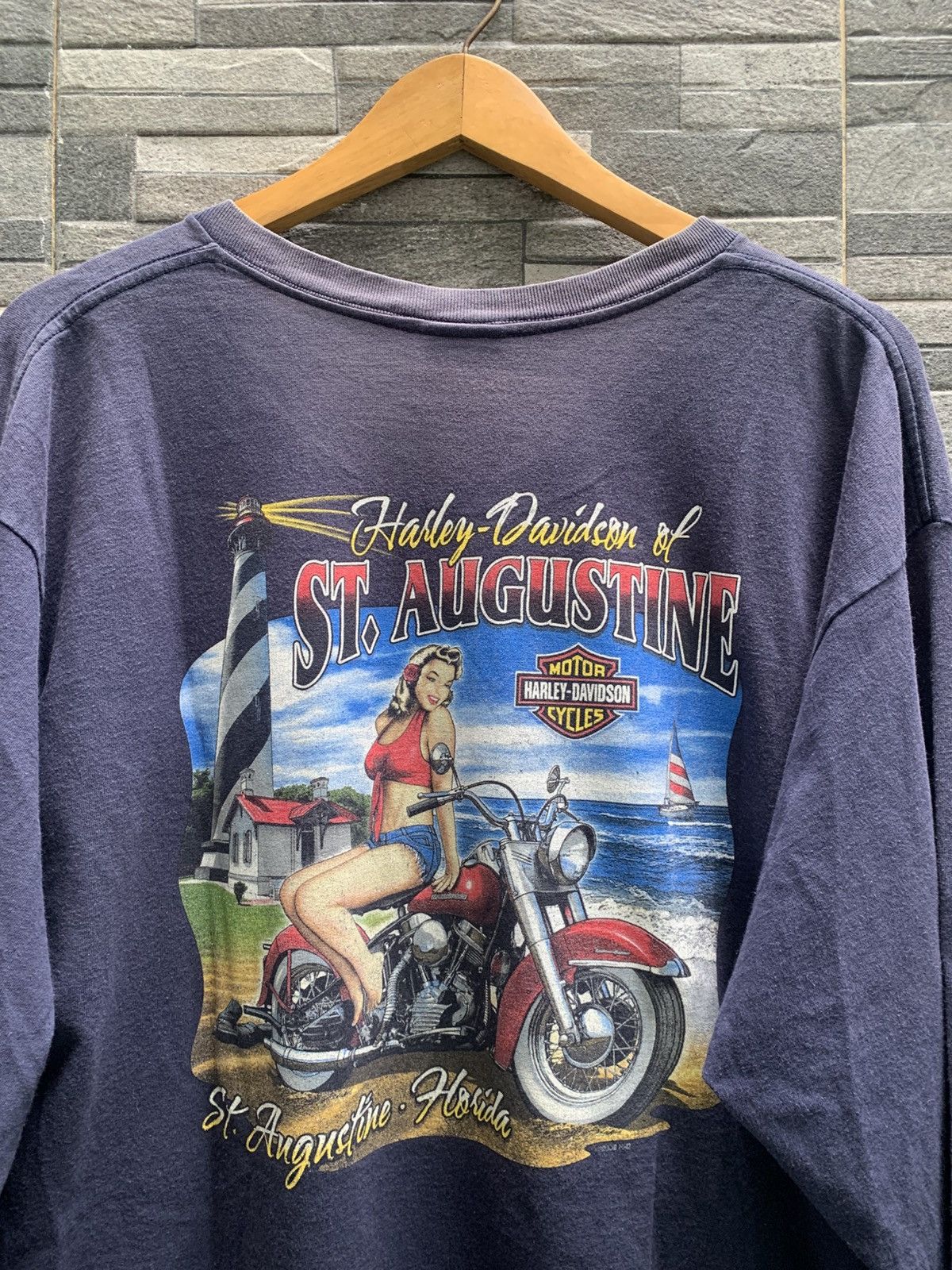 Harley Davidson 2008 HARLEY DAVIDSON St. AGUSTINE FLORIDA Size US XL / EU 56 / 4 - 1 Thumbnail