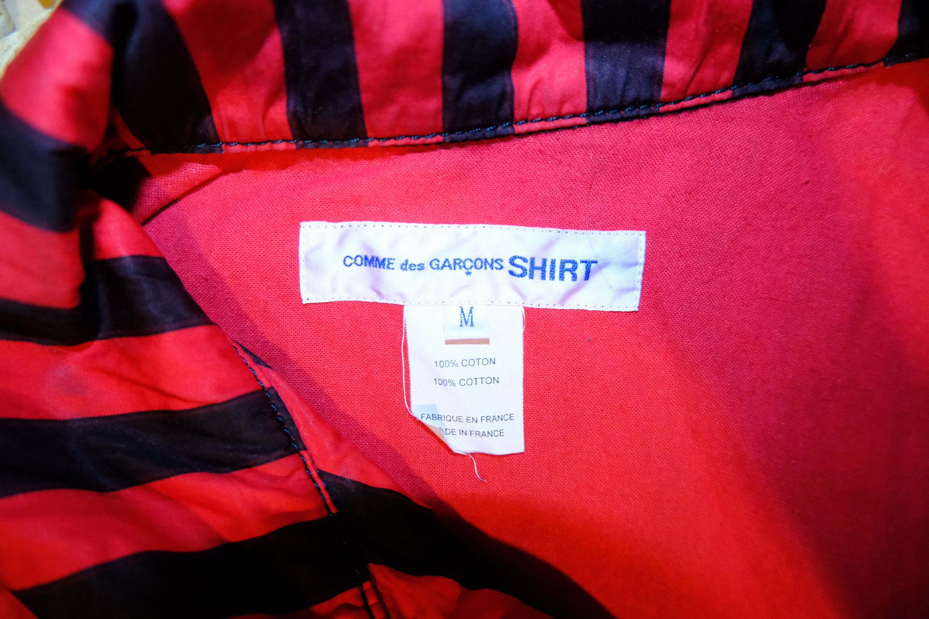 Comme des Garcons Comme des garçons striped red jacket Size US M / EU 48-50 / 2 - 4 Thumbnail