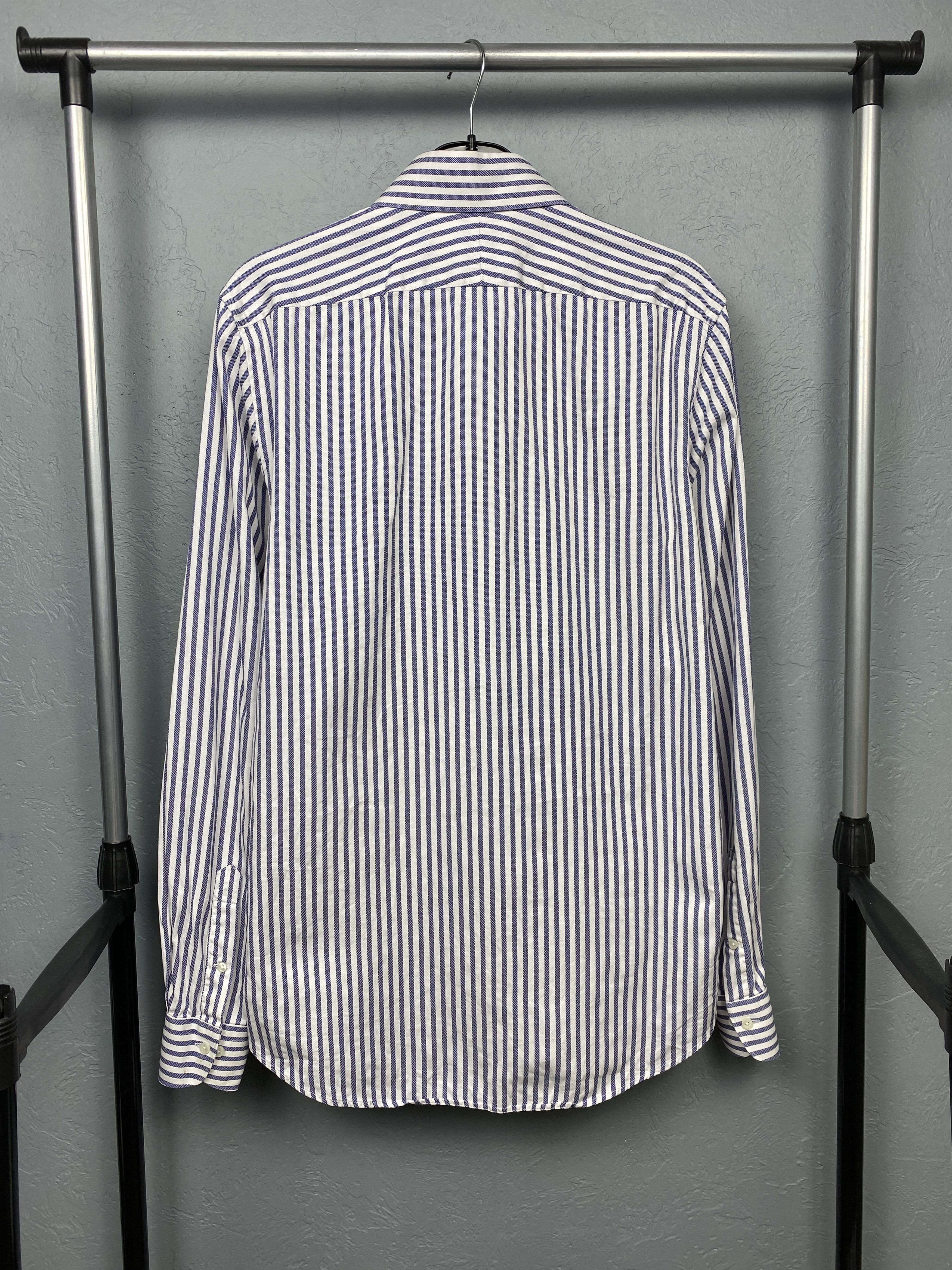 Suitsupply Suitsupply Egyptian Cotton Vintage Mens Long Sleeve Shirt Size US L / EU 52-54 / 3 - 7 Thumbnail