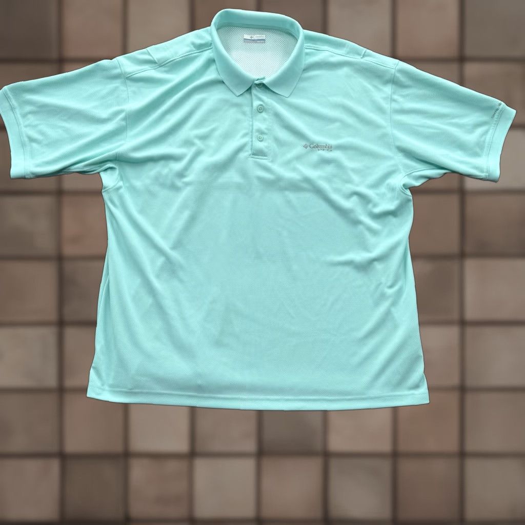Vintage VINTAGE Columbia Polo Shirt Men 2XL Green Polyester Fish Fishing Outdoors Shirt Size US XXL / EU 58 / 5 - 1 Thumbnail