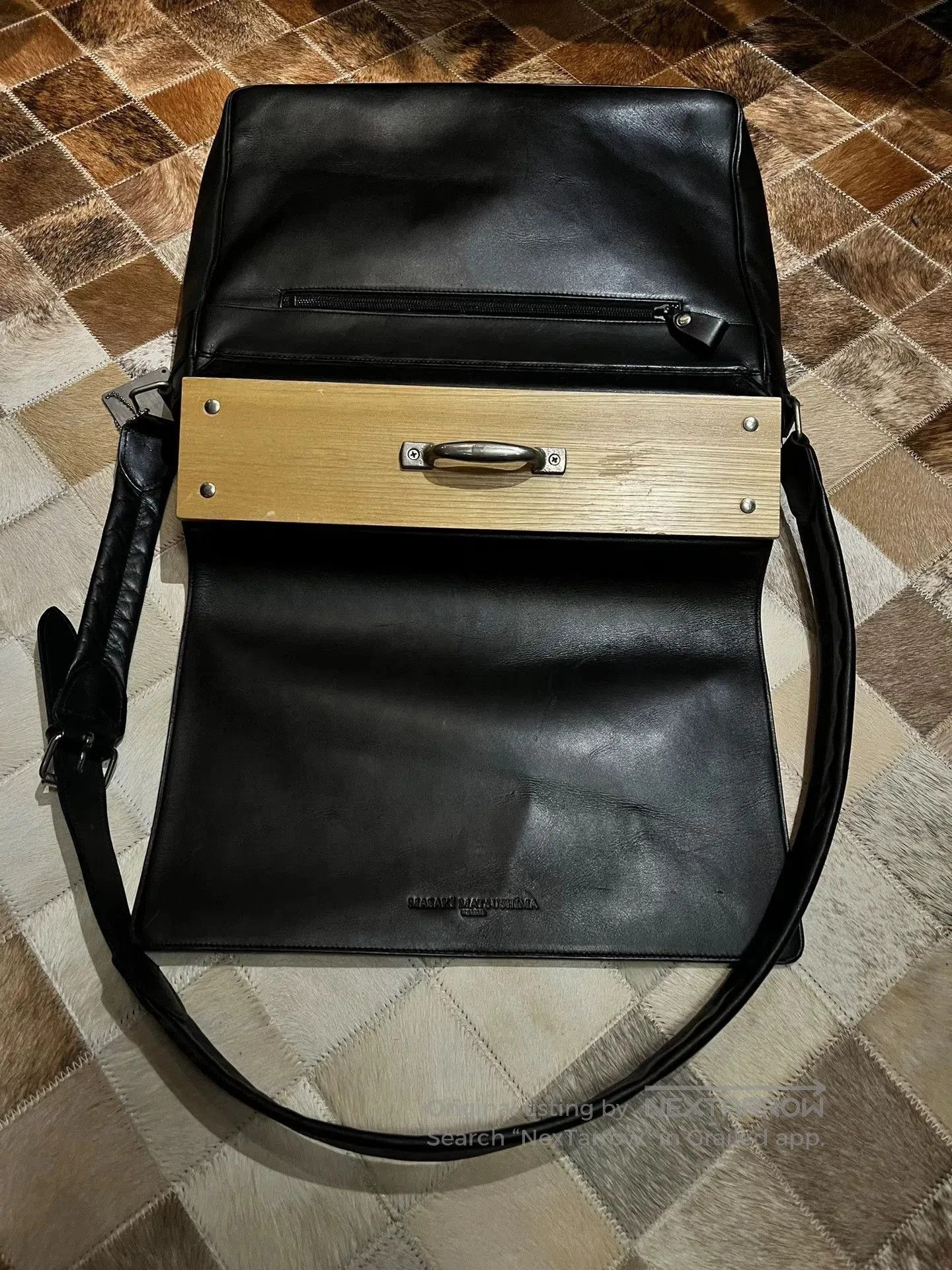 Masaki Matsushima Masaki Matsushima Wood Handle Bag. Size ONE SIZE - 1 Thumbnail