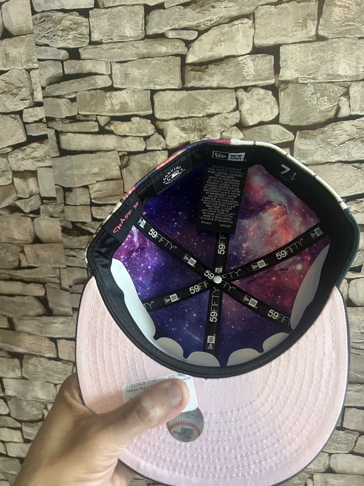 MLB × New Era NEW YORK YANKEES CHASE B X MLB "MAXIMAL" 59FIFTY Size 7 1/4 Size ONE SIZE - 4 Thumbnail