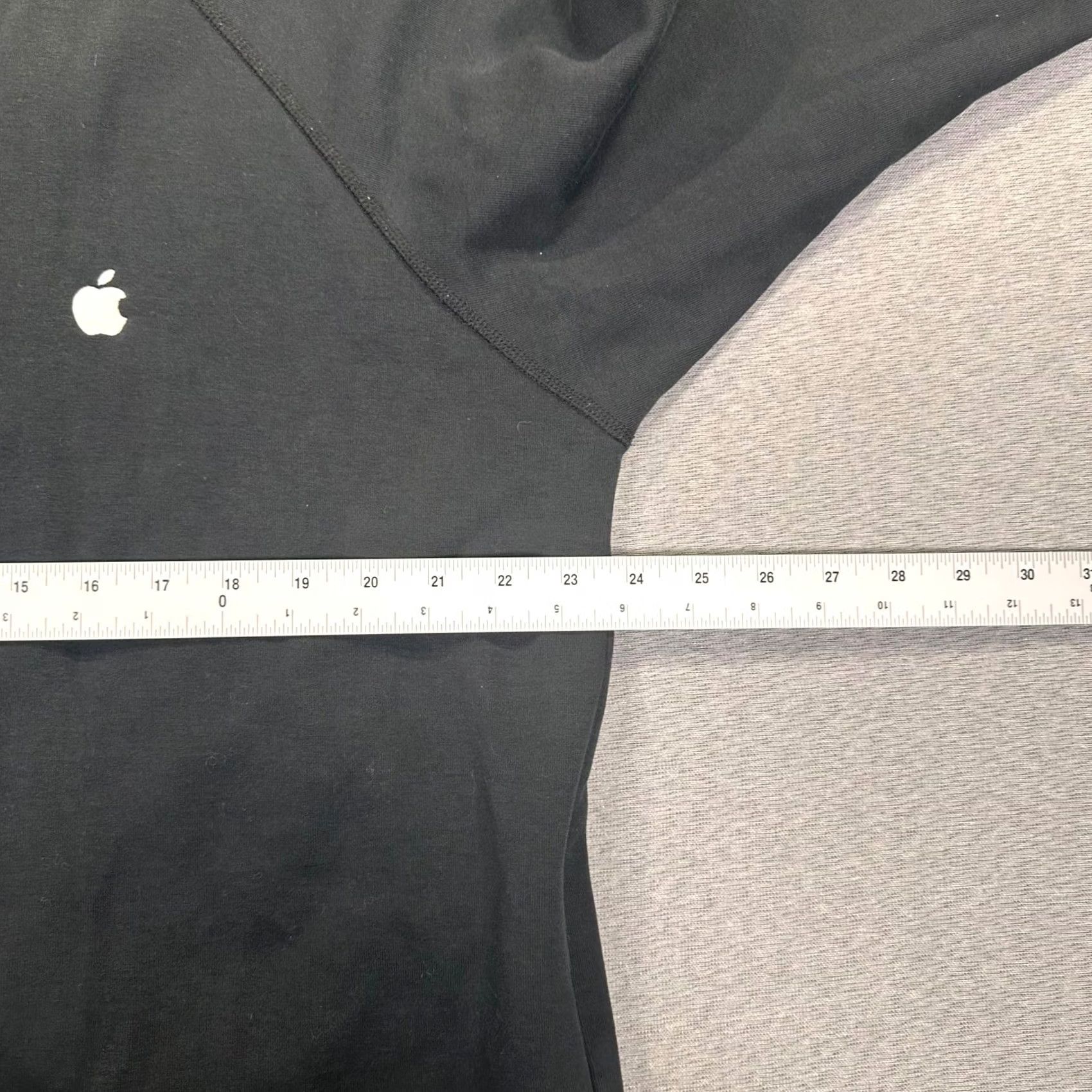 Apple VINTAGE Apple Full Zip Sweatshirt Jacket Black L Mens Size US L / EU 52-54 / 3 - 4 Thumbnail
