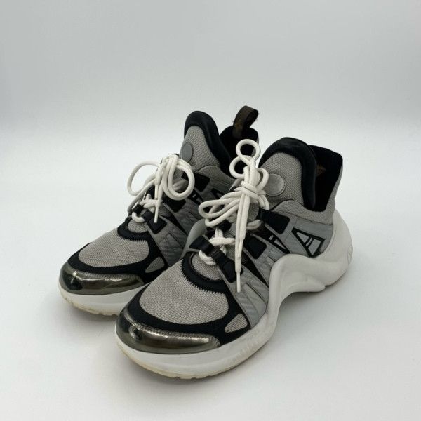Louis Vuitton Silver Gray Dad Sneakers 0079