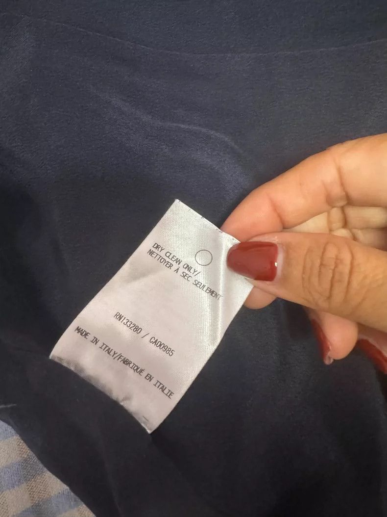 Thom Browne Thom browne Dark blue dress 2504-Nextarrow Size XS / US 0-2 / IT 36-38 - 3 Thumbnail