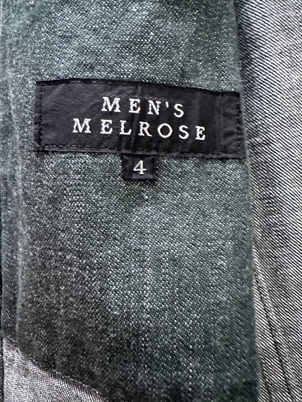 Japanese Brand × Melrose Melrose Men's Denim Jacket Size US S / EU 44-46 / 1 - 13 Thumbnail