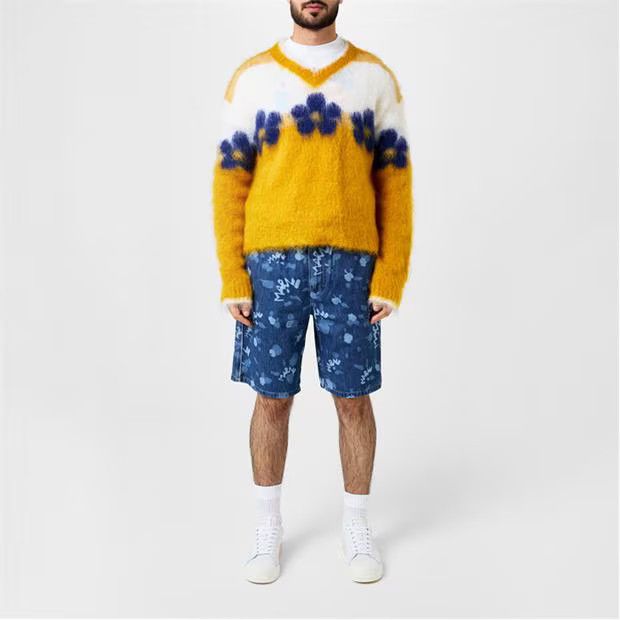 Marni o1g2r1mq0524 Flower Sweaters in Multicolor Size US M / EU 48-50 / 2 - 6 Thumbnail