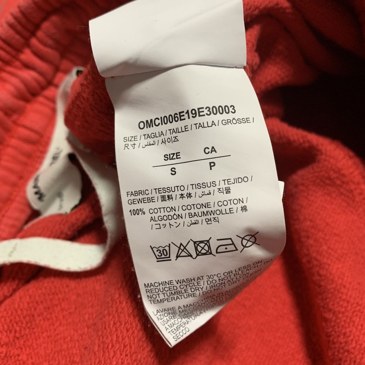 Off-White Off White Small Shorts Outline Diag Red Bottoms Virgil Size US 30 / EU 46 - 8 Thumbnail