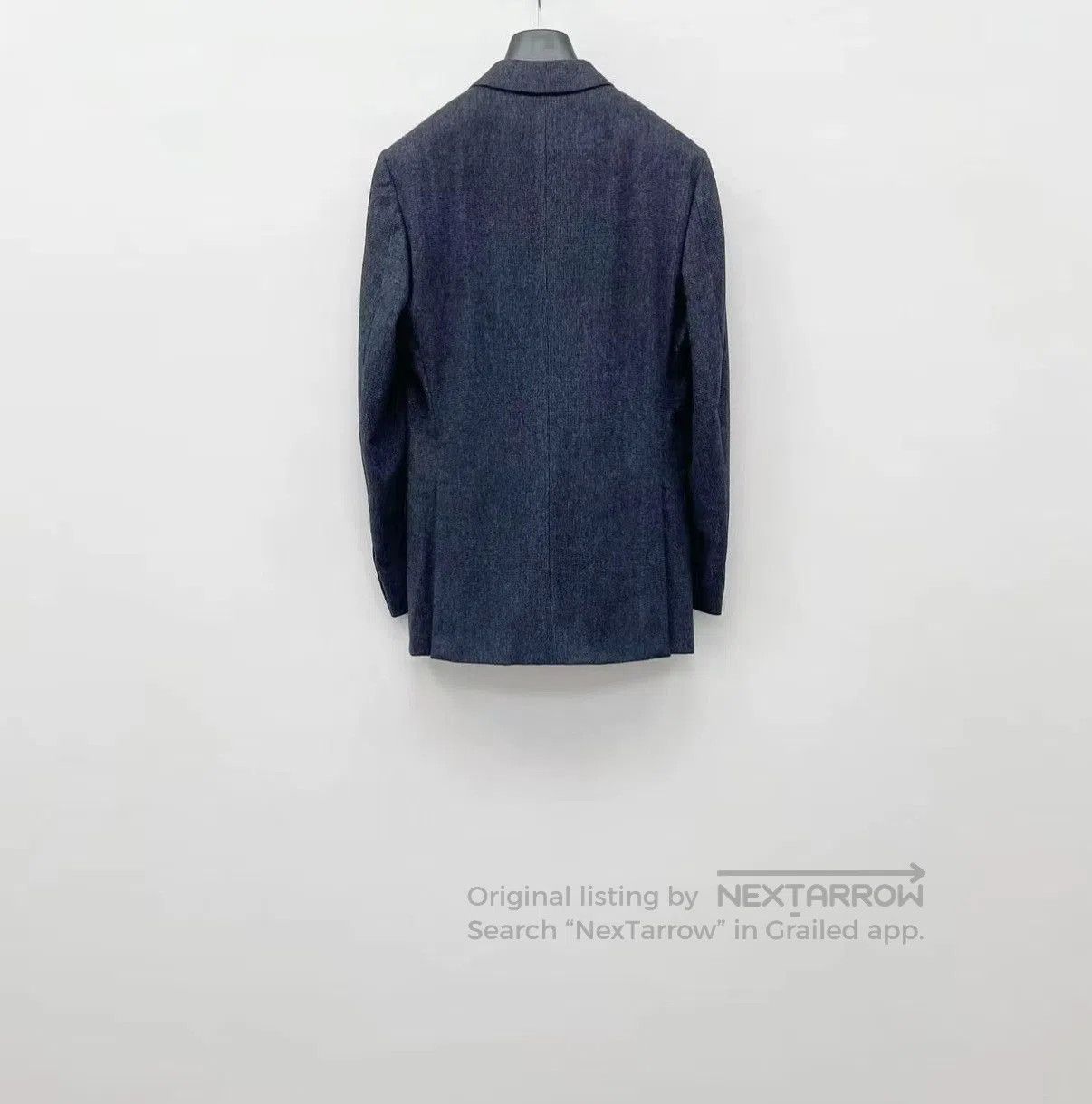 Z Zegna Gray Textured Single. Size US S / EU 44-46 / 1 - 6 Thumbnail