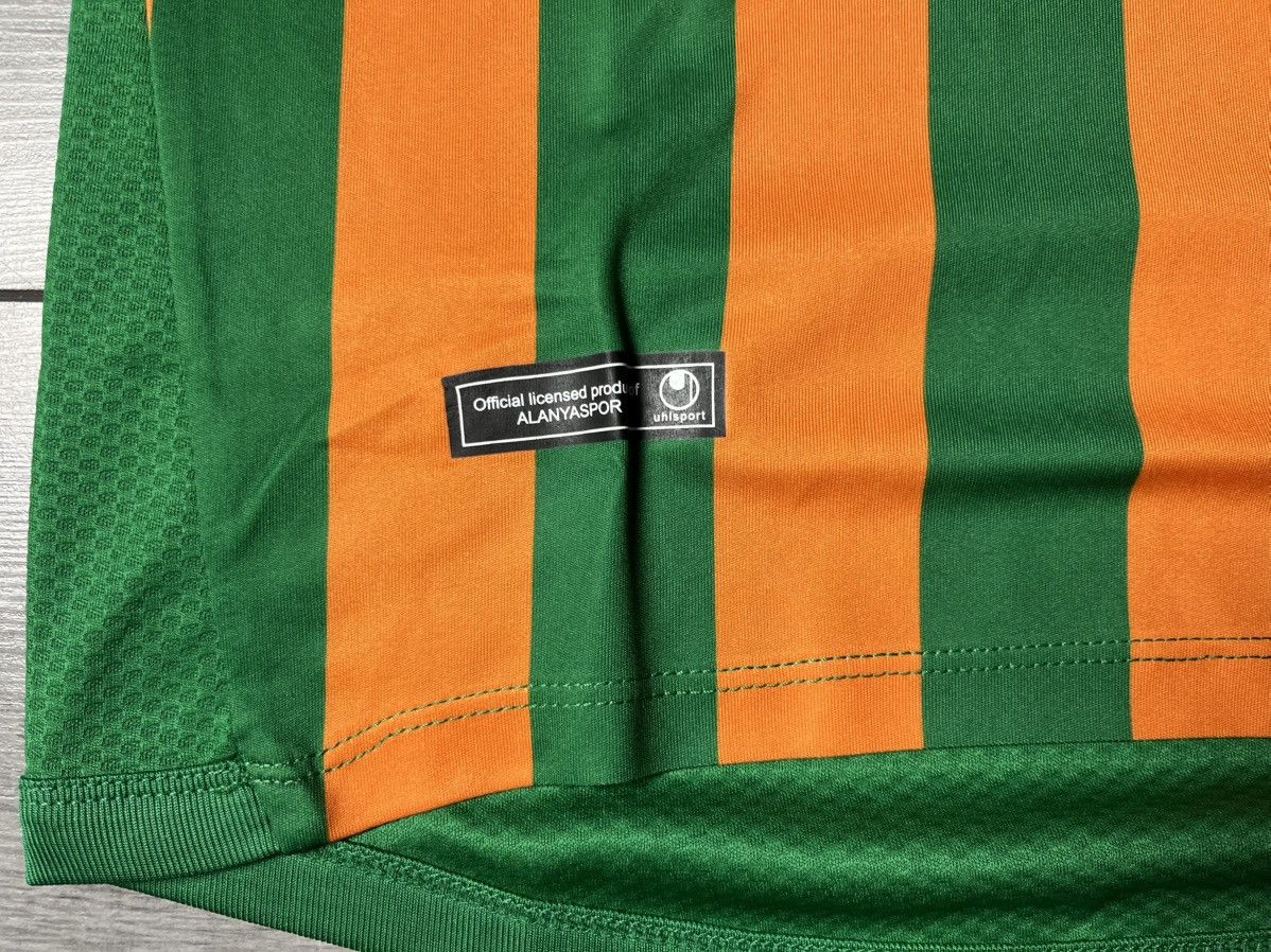 Other Alanyaspor FC 2020/21 Home Jersey Uhlsport Striped Shirt Size US L / EU 52-54 / 3 - 4 Thumbnail