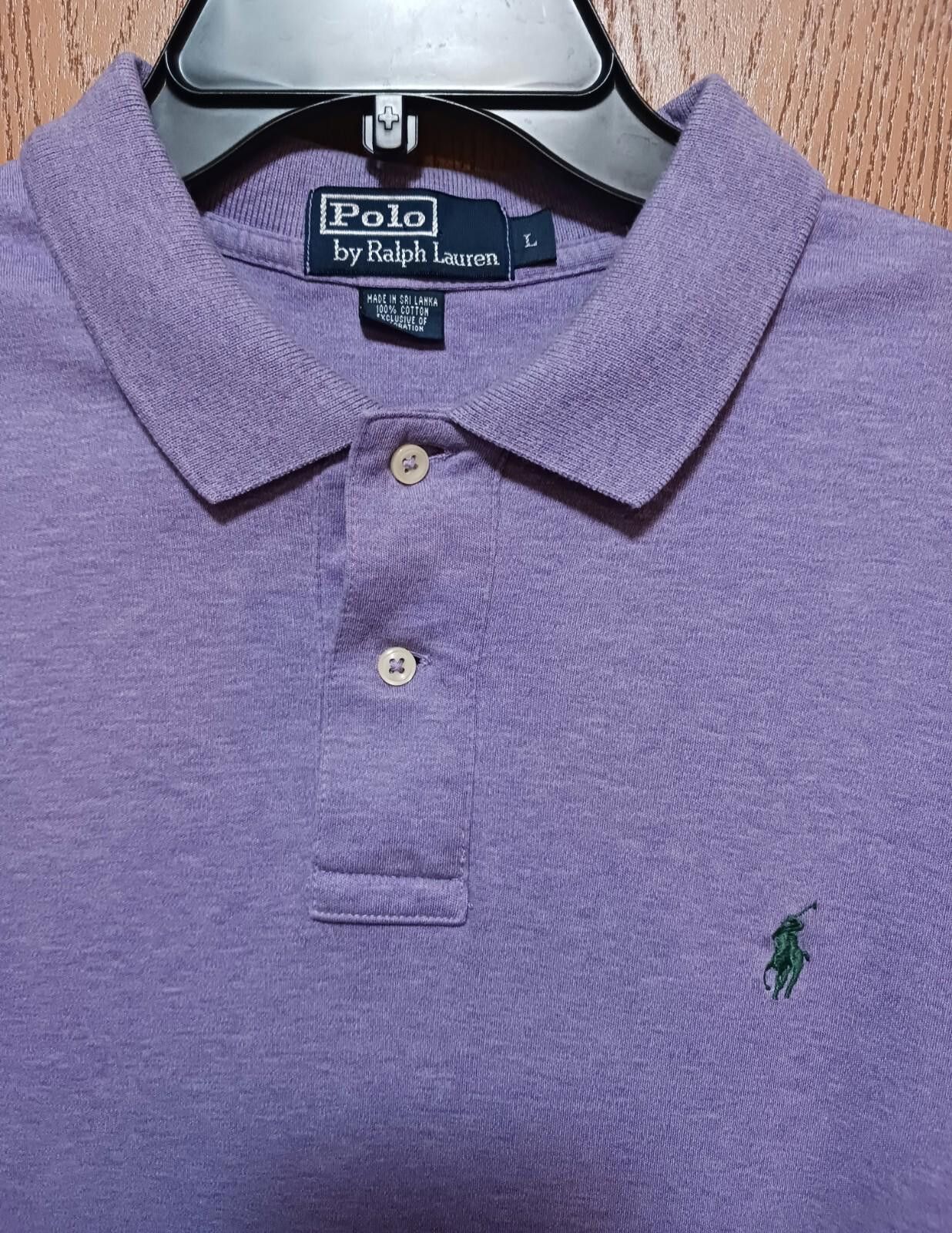 Polo Ralph Lauren Polo Ralph Lauren Classic Fit Polo Shirt - Purple Size US L / EU 52-54 / 3 - 3 Thumbnail