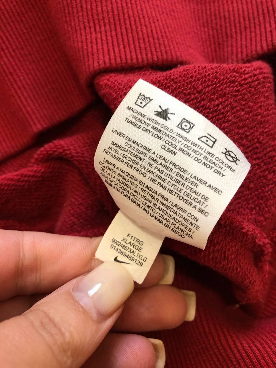 Nike Nike Hoodie Size US XL / EU 56 / 4 - 4 Thumbnail